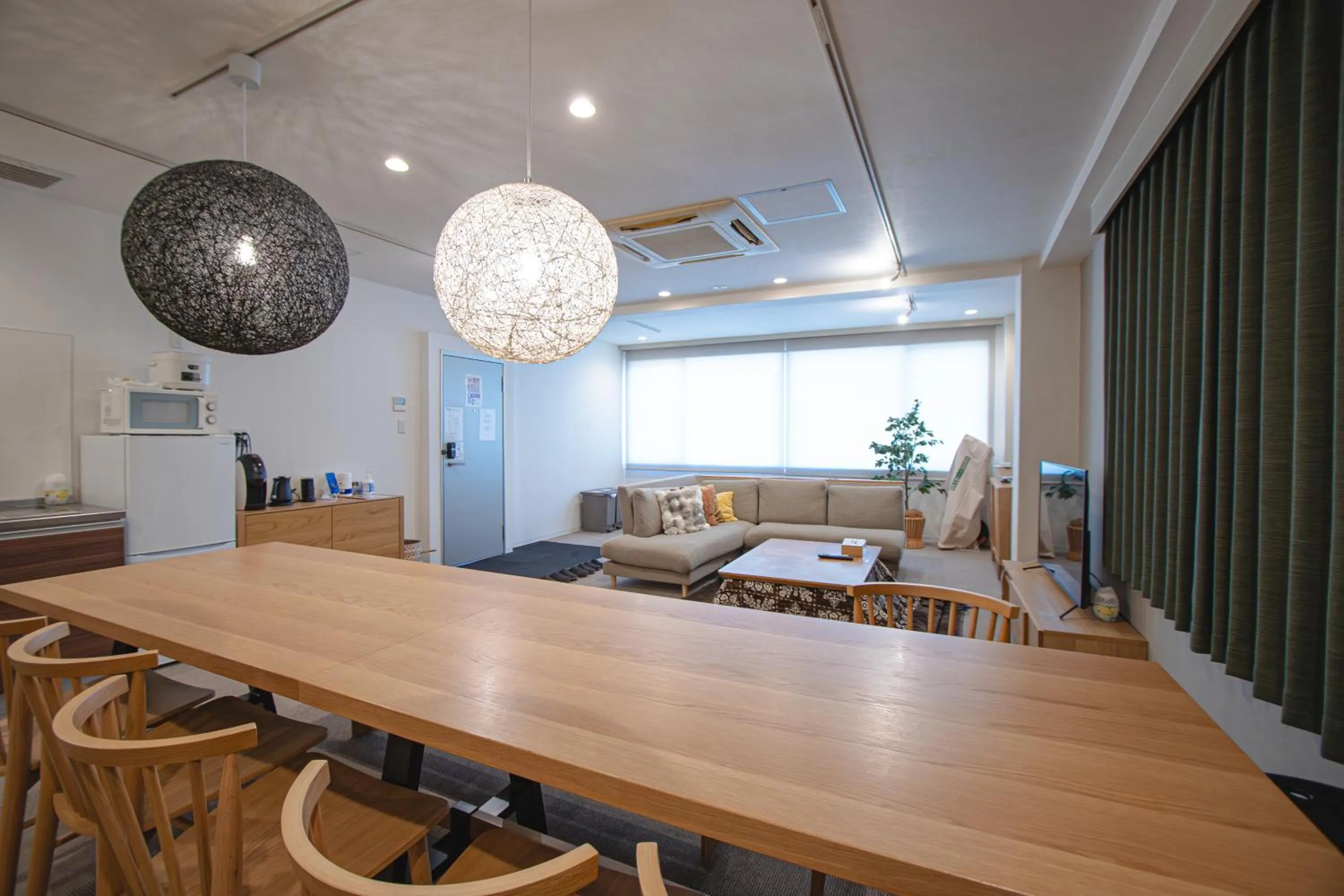 Living room in INOVE VILLA OSAKA -118 sqm , 2 Bedrooms , 7 Double Beds