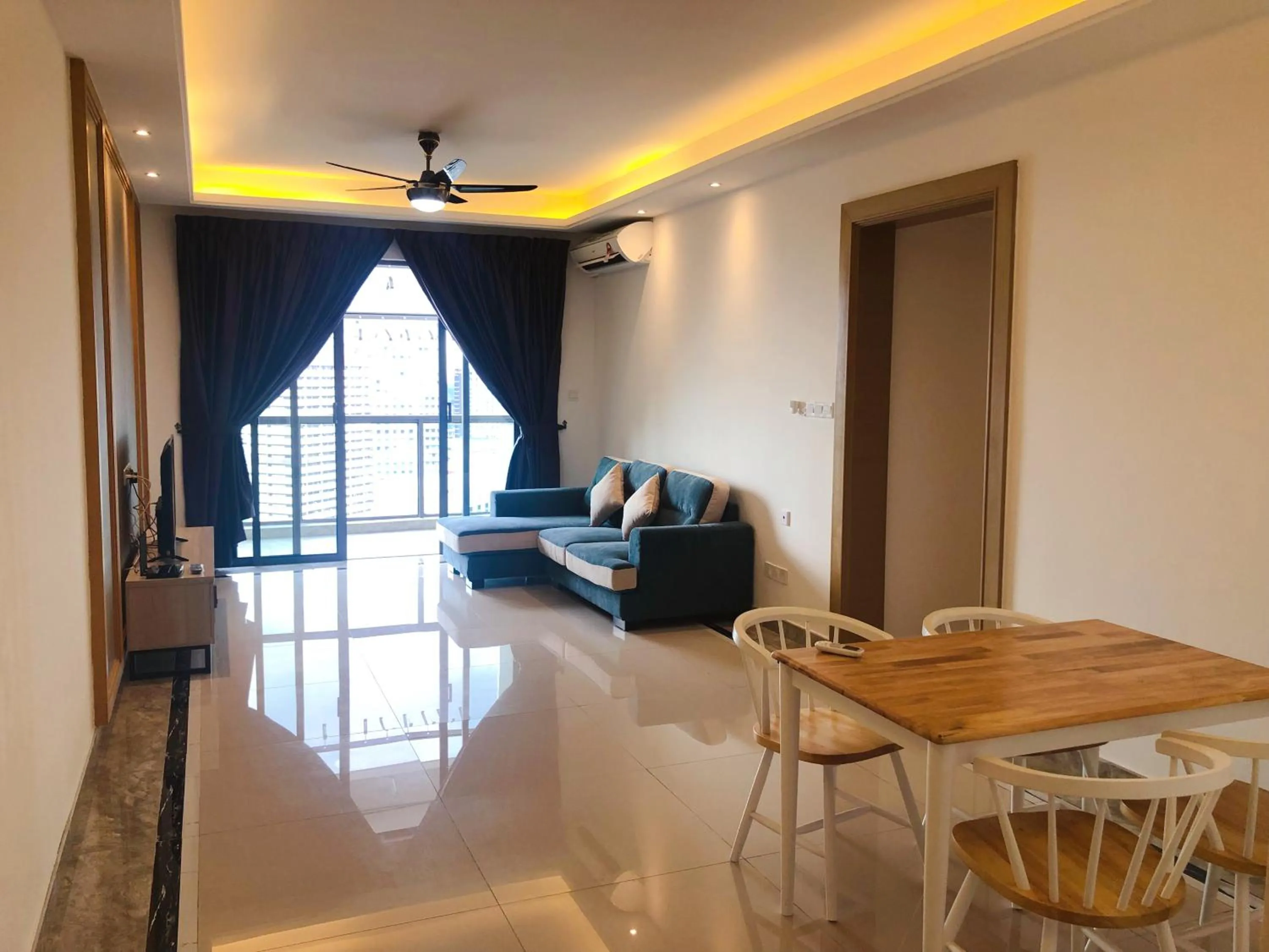 Living room in R&F Princess Cove @ R&F Mall