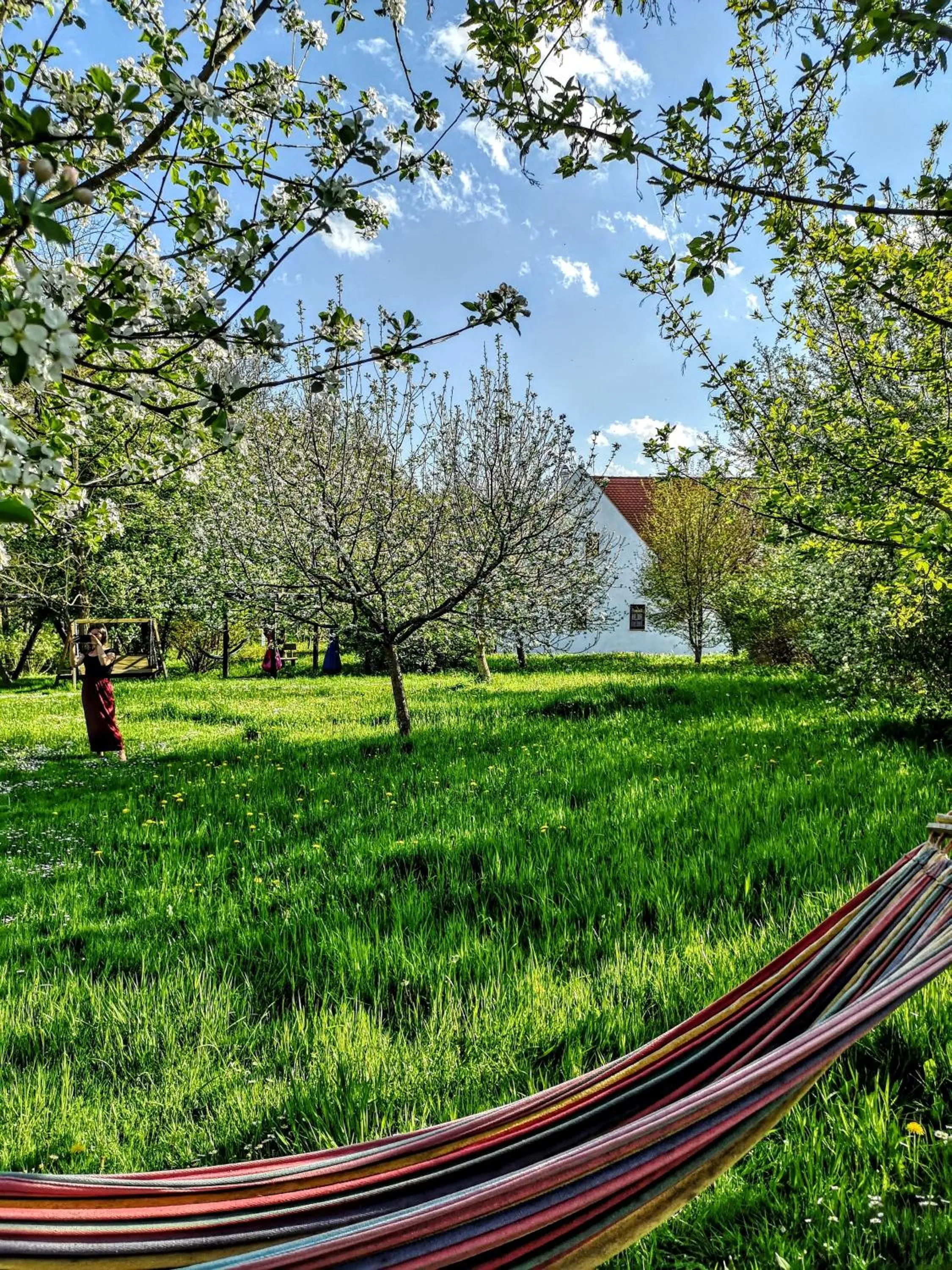 Garden in Apartmány Červený Dvůr