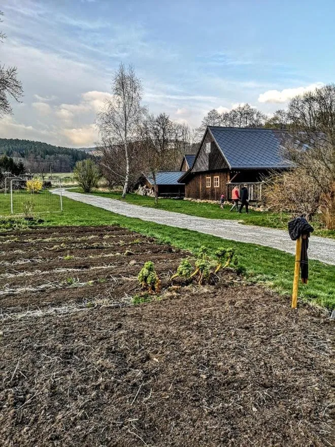 Garden in Apartmány Červený Dvůr