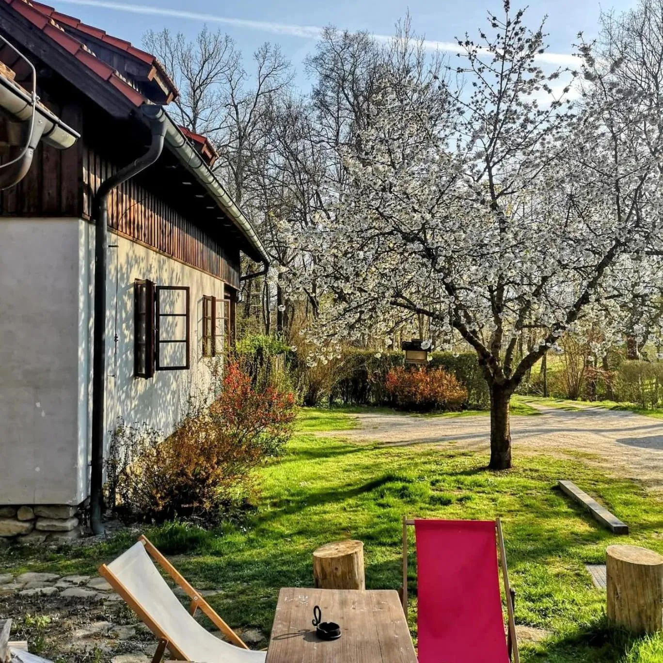Property building in Apartmány Červený Dvůr