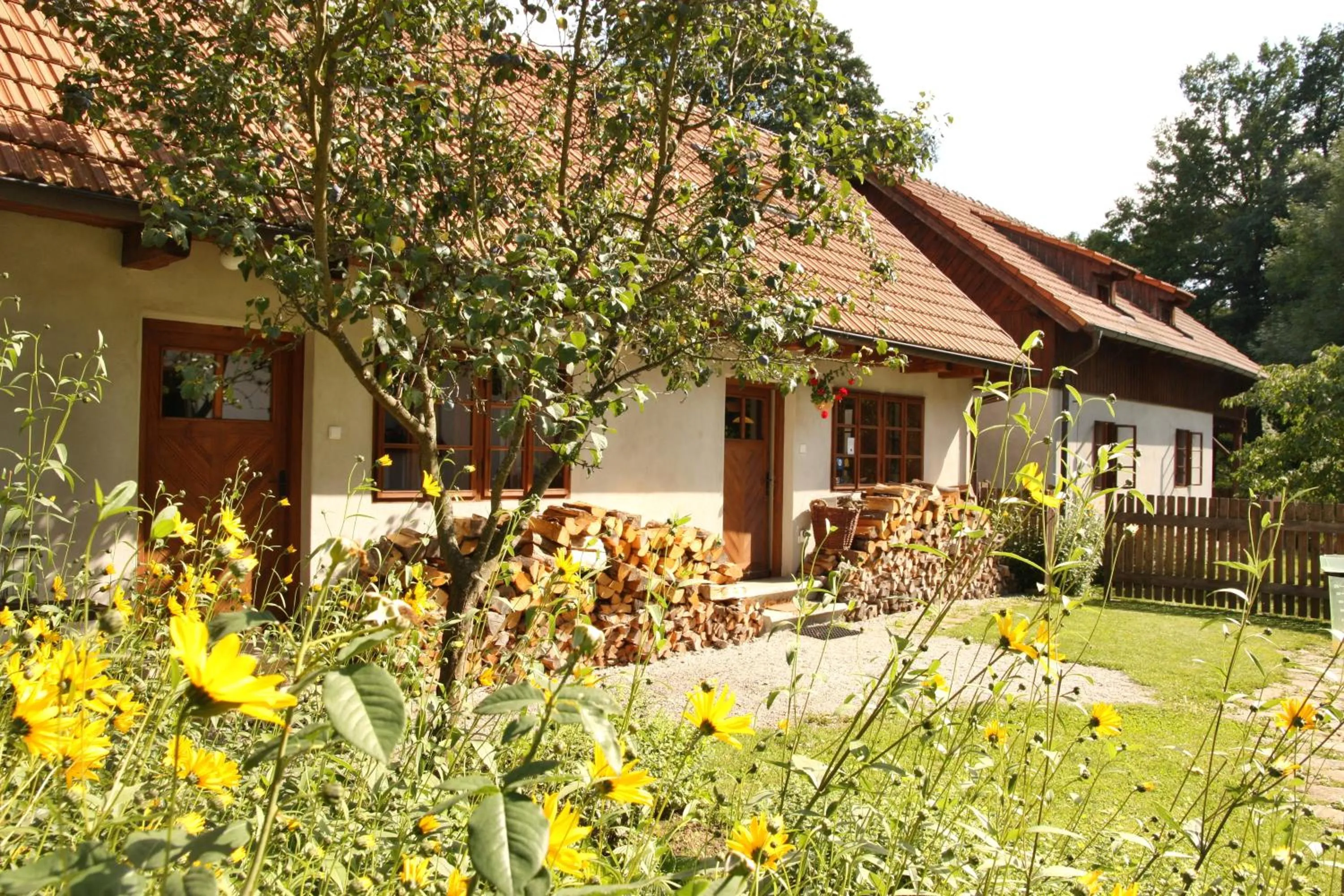 Property building in Apartmány Červený Dvůr