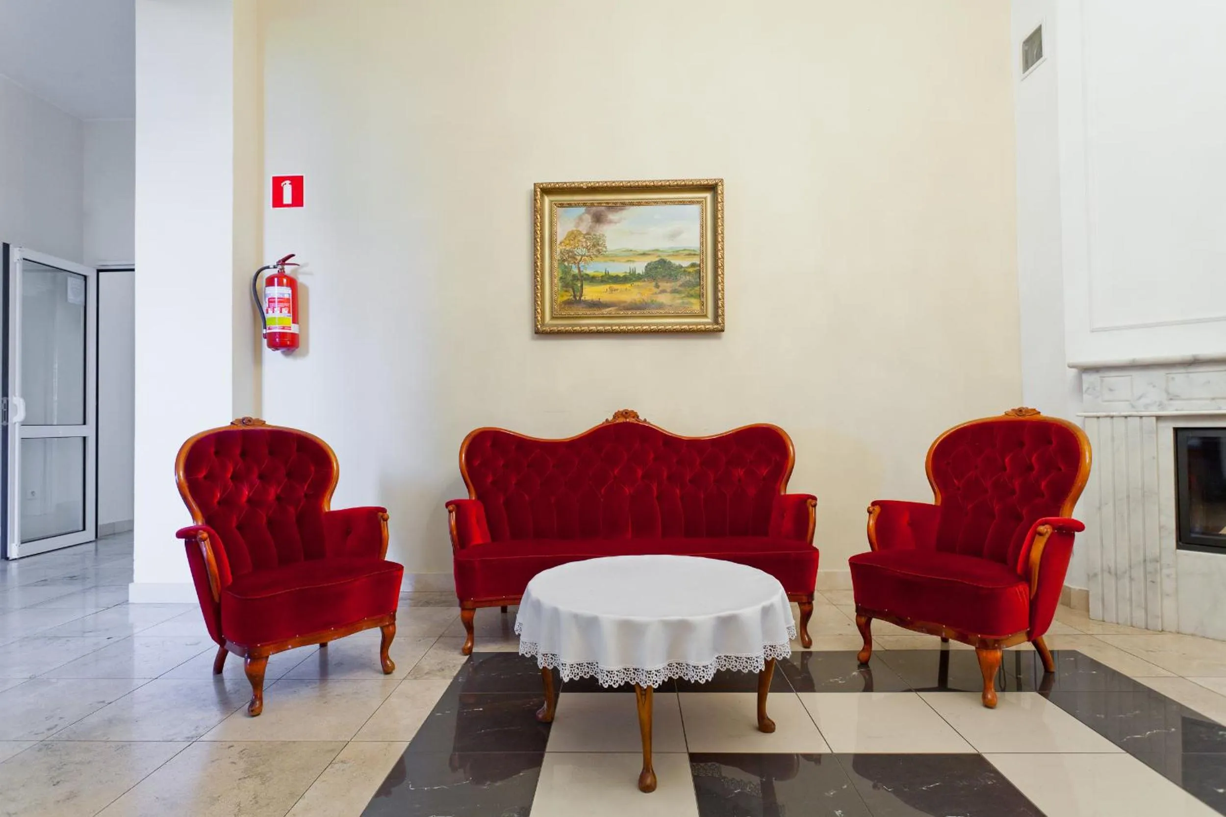 Lobby or reception in Pałac Pawłowice