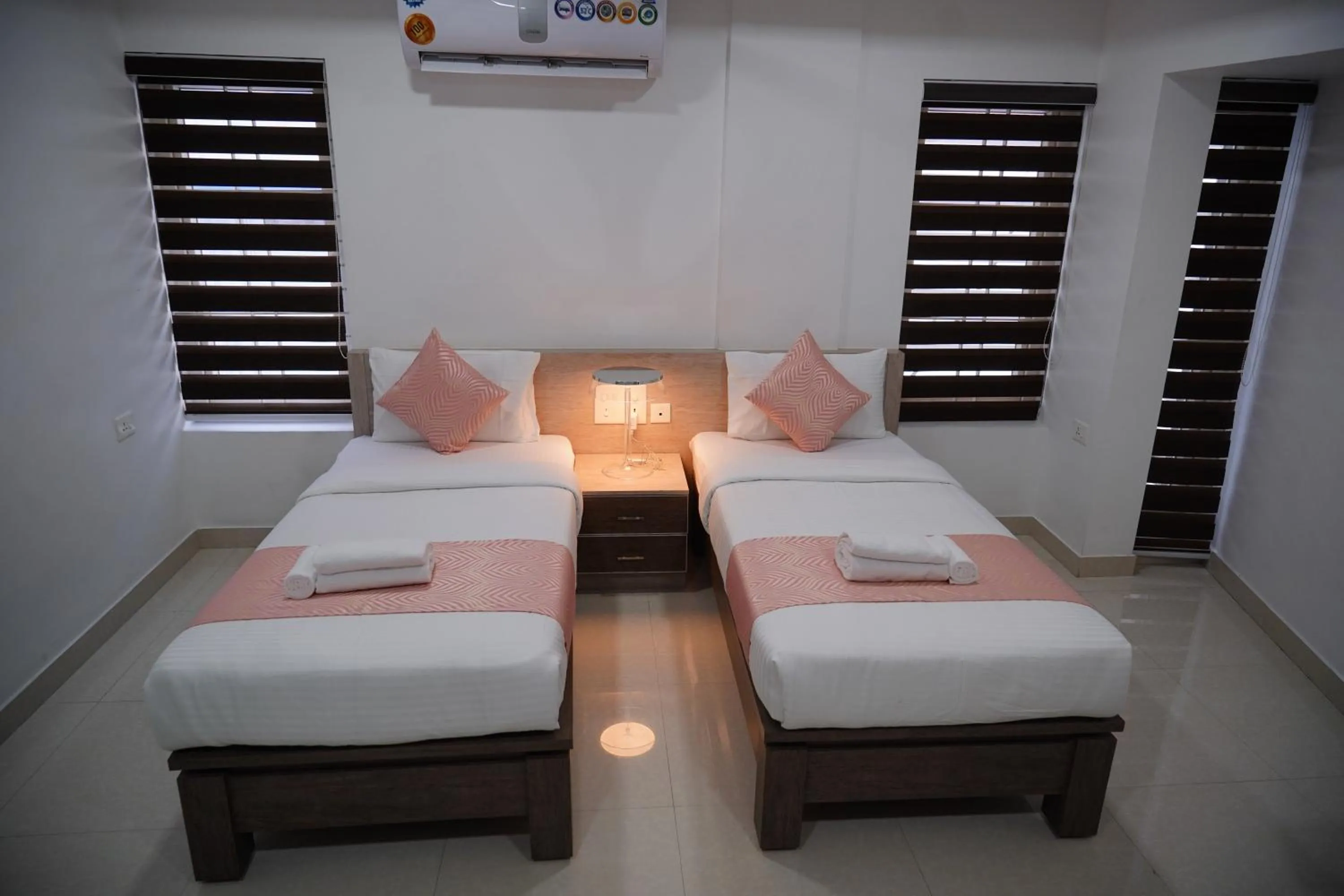 Bed in Chandra Inn