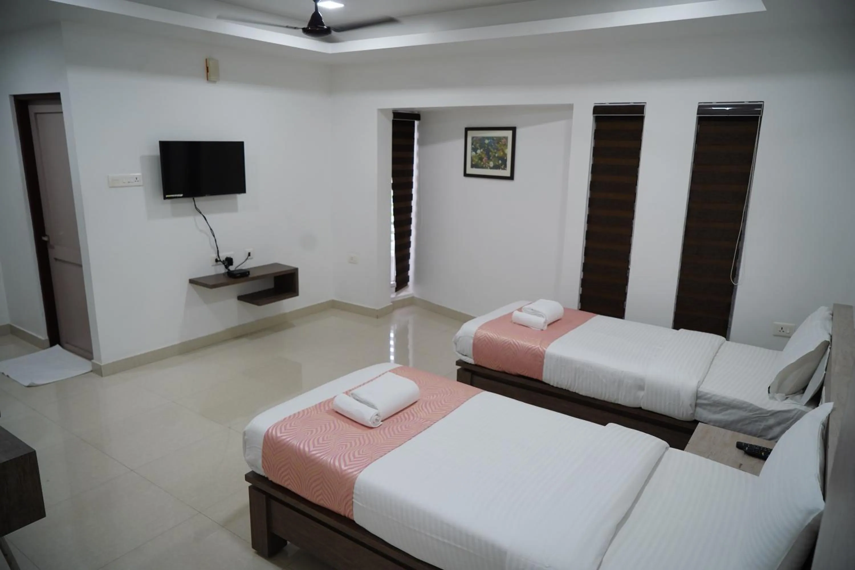 Bed in Chandra Inn