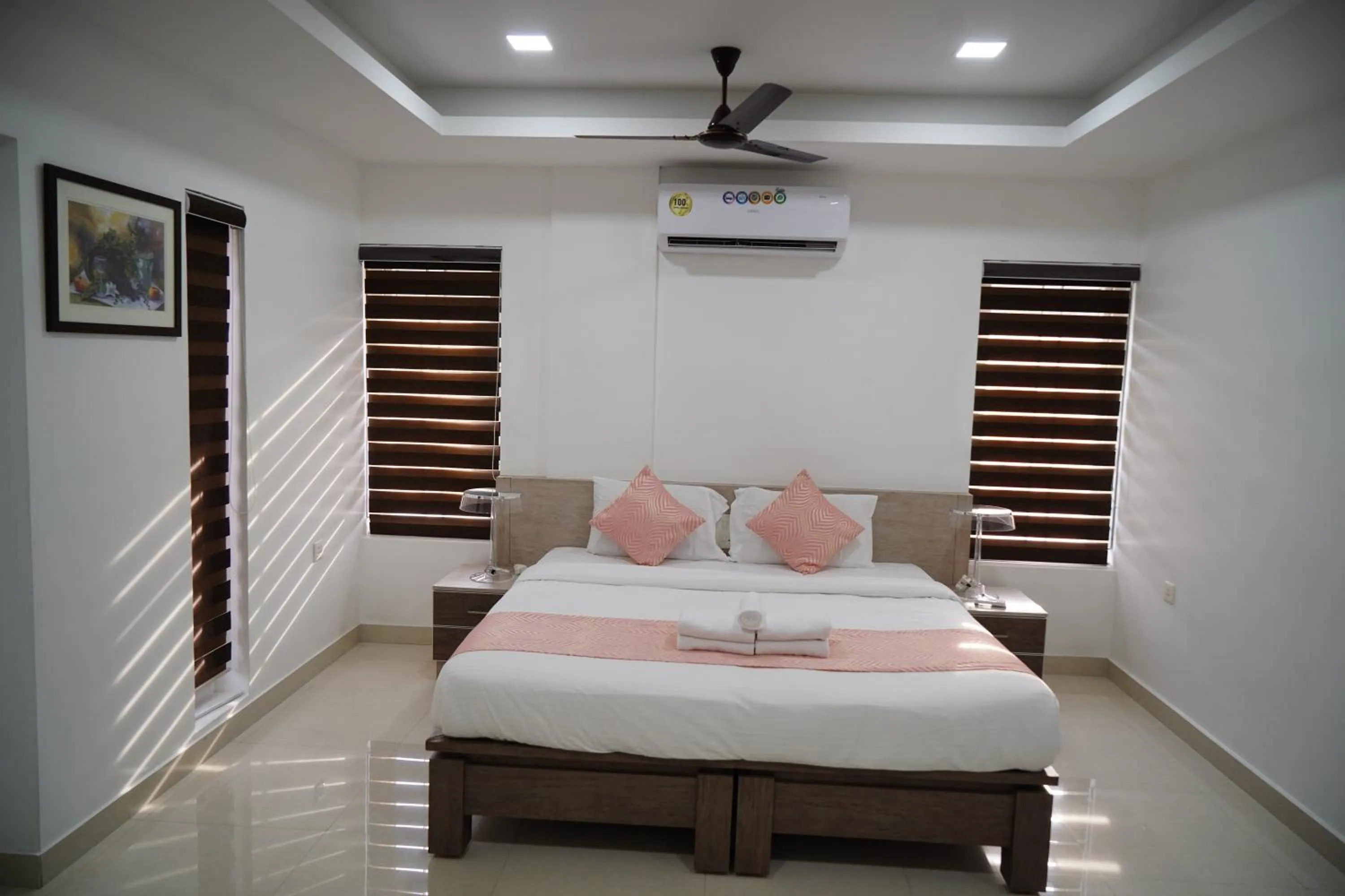 Bed in Chandra Inn