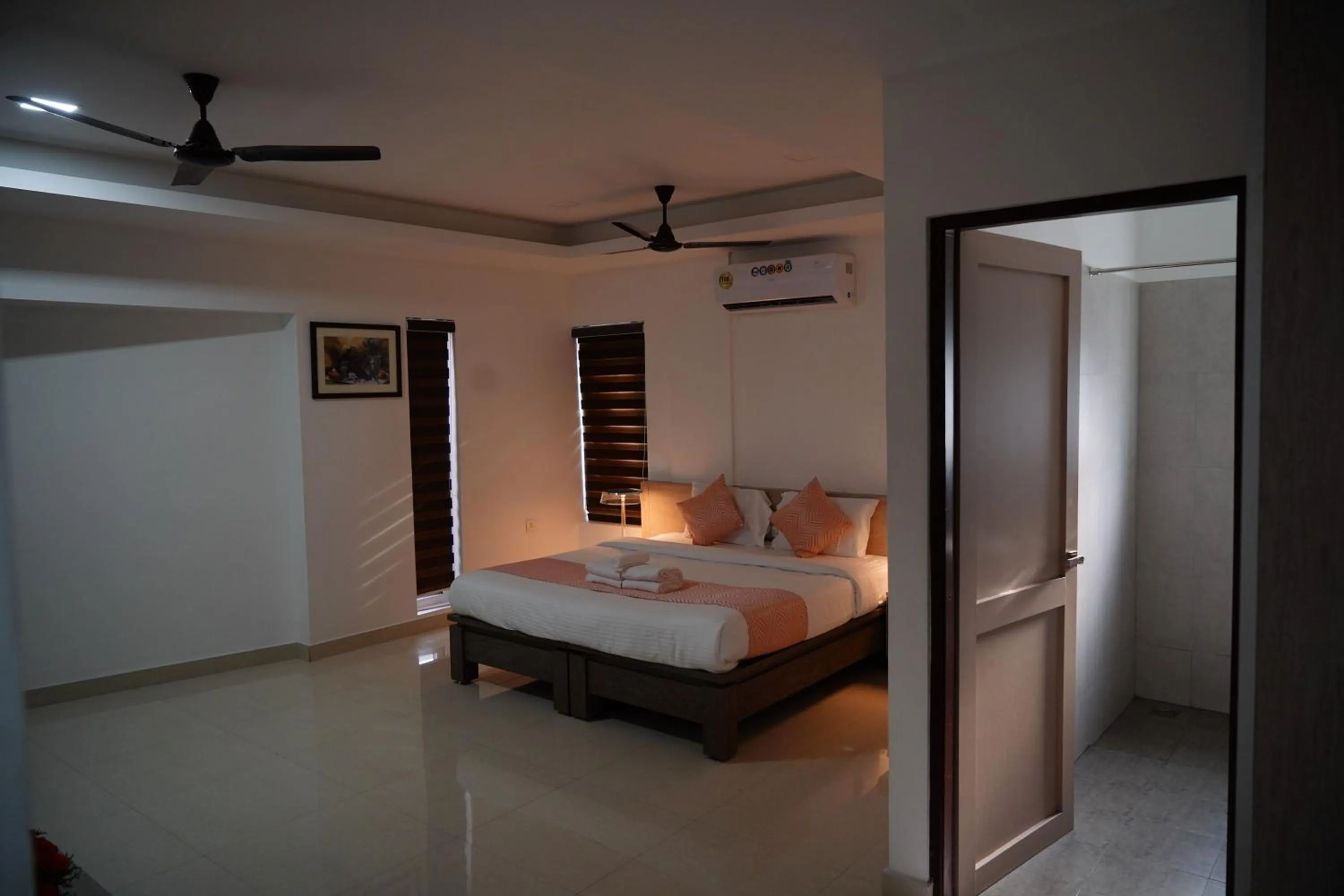 Bed in Chandra Inn