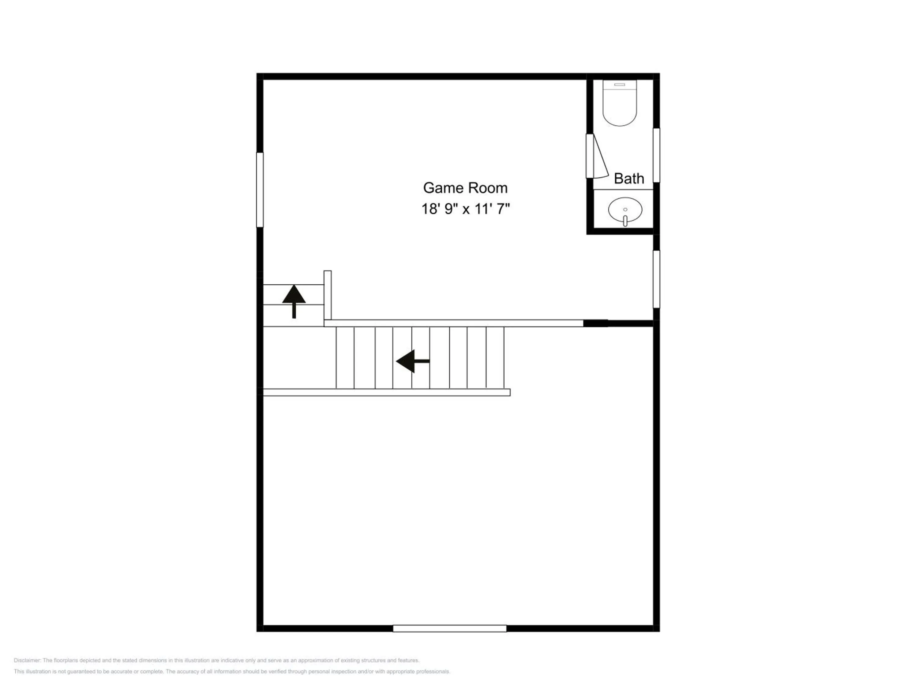 Cub’s Cove, 1 Bedroom, Near Downtown, View, Jetted Tub, WiFi, Sleeps 4