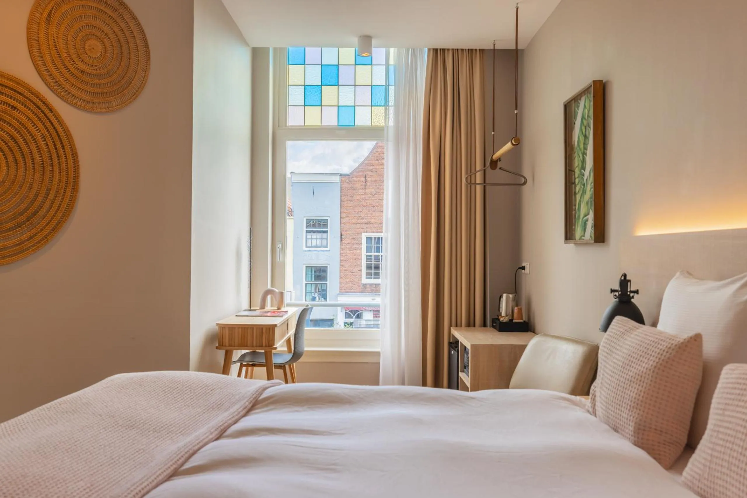 Bed in City Hotel Rembrandt