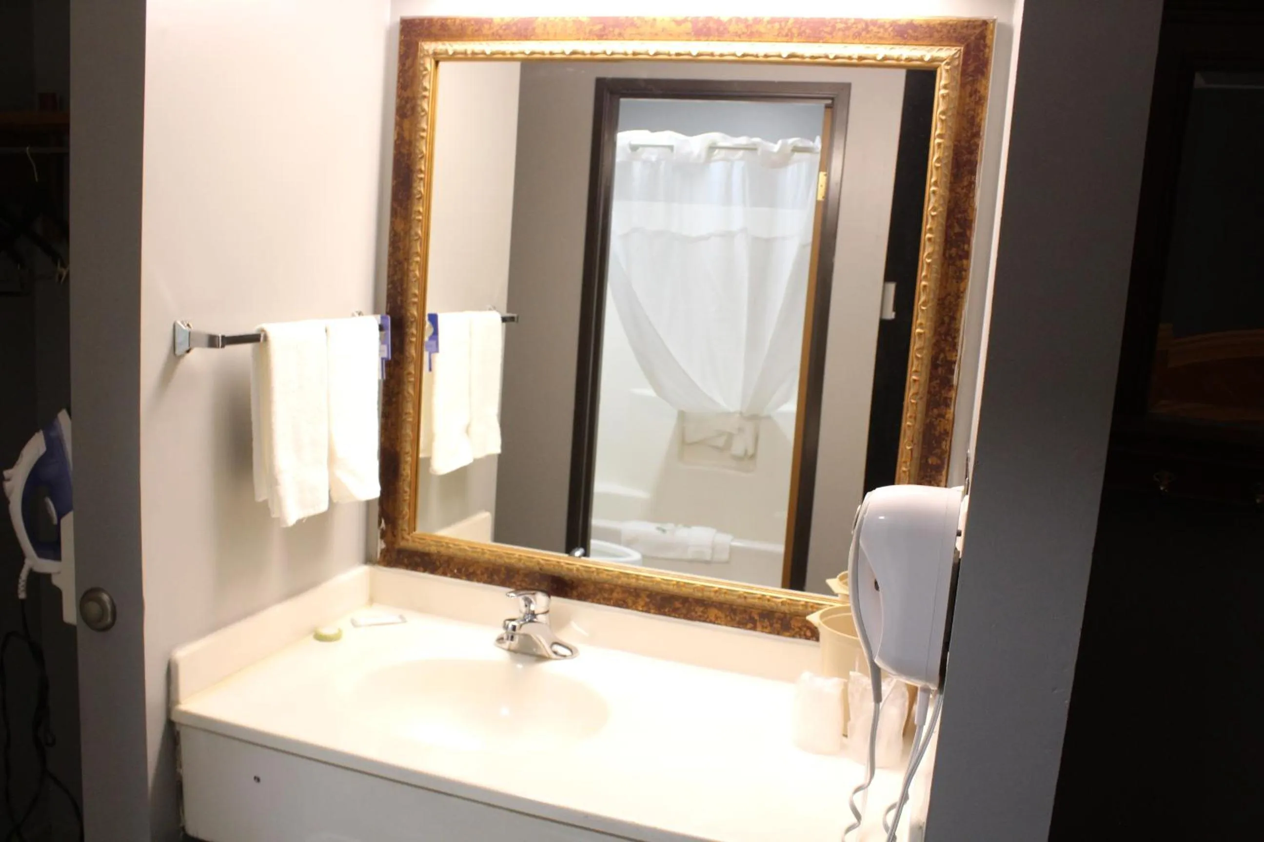 Bathroom in American Inn and Suites Ionia