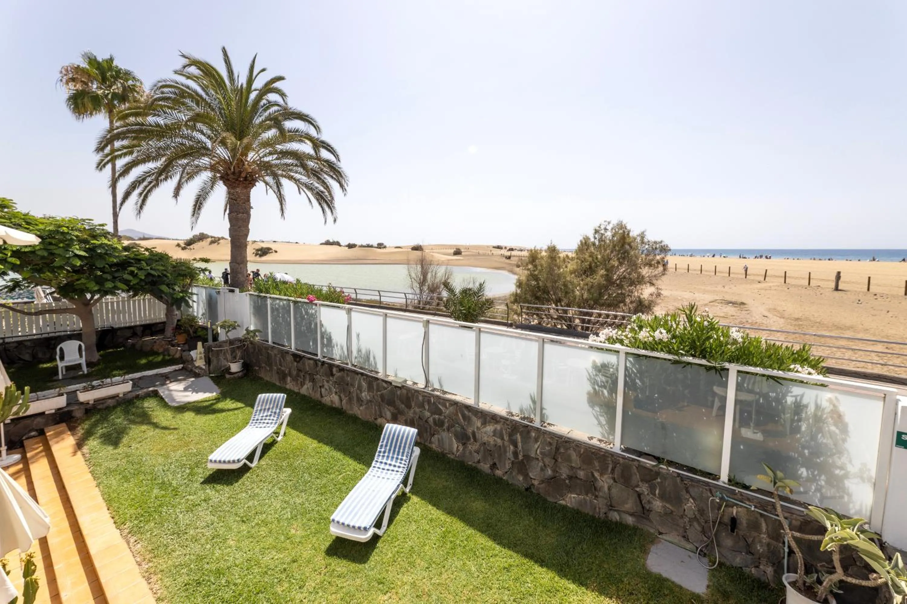 Garden in Apartamentos El Capricho