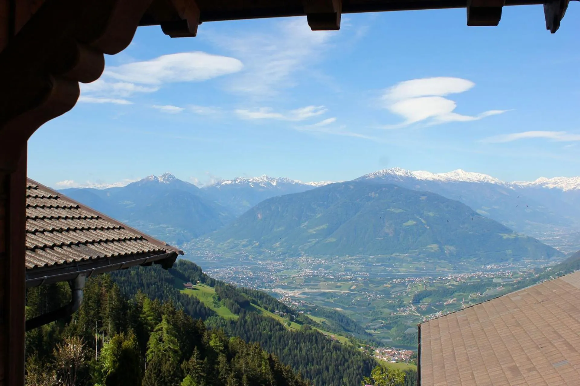 View (from property/room) in Gasthaus Oberkirn