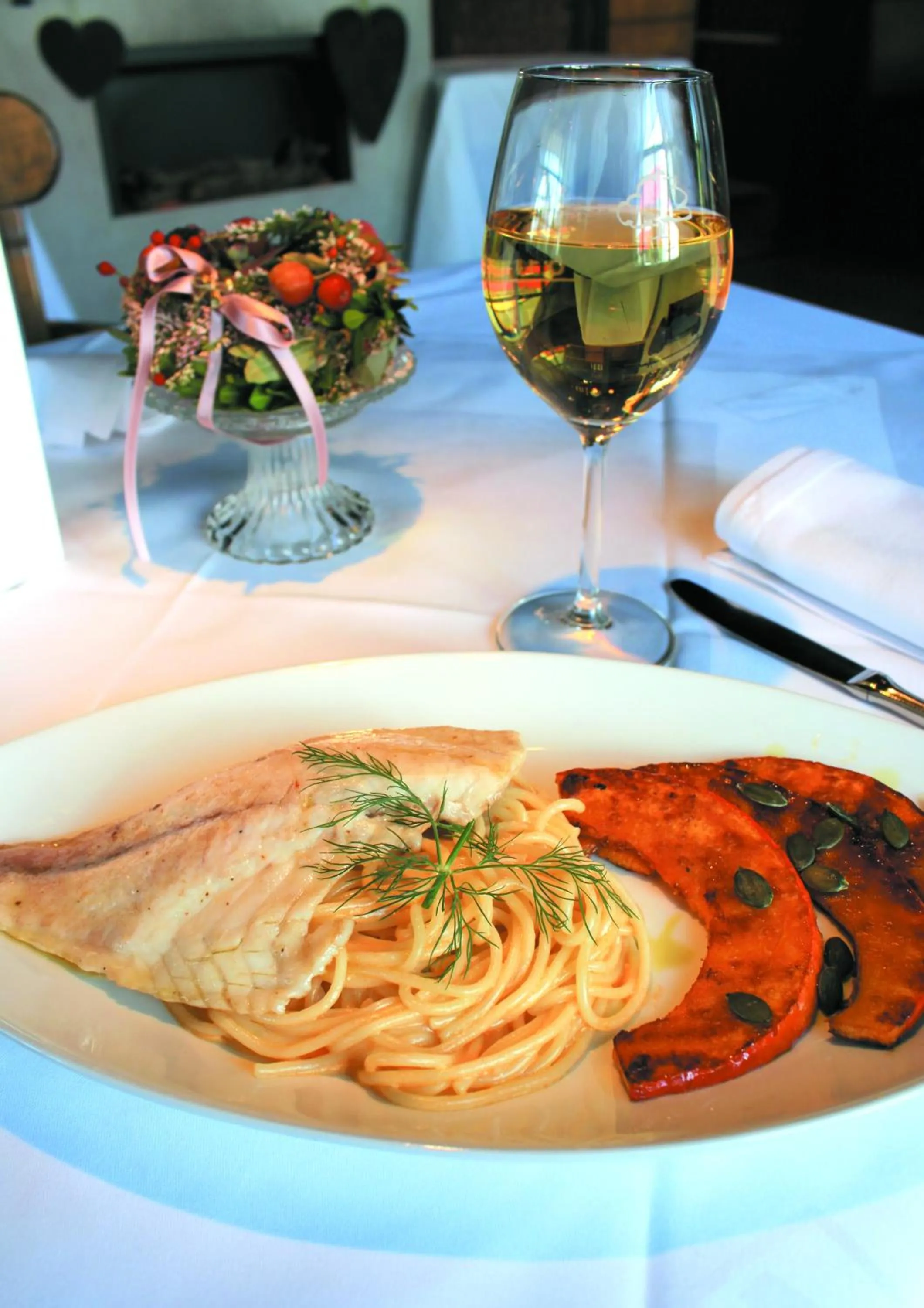 Food and drinks in Hotel An der Linde