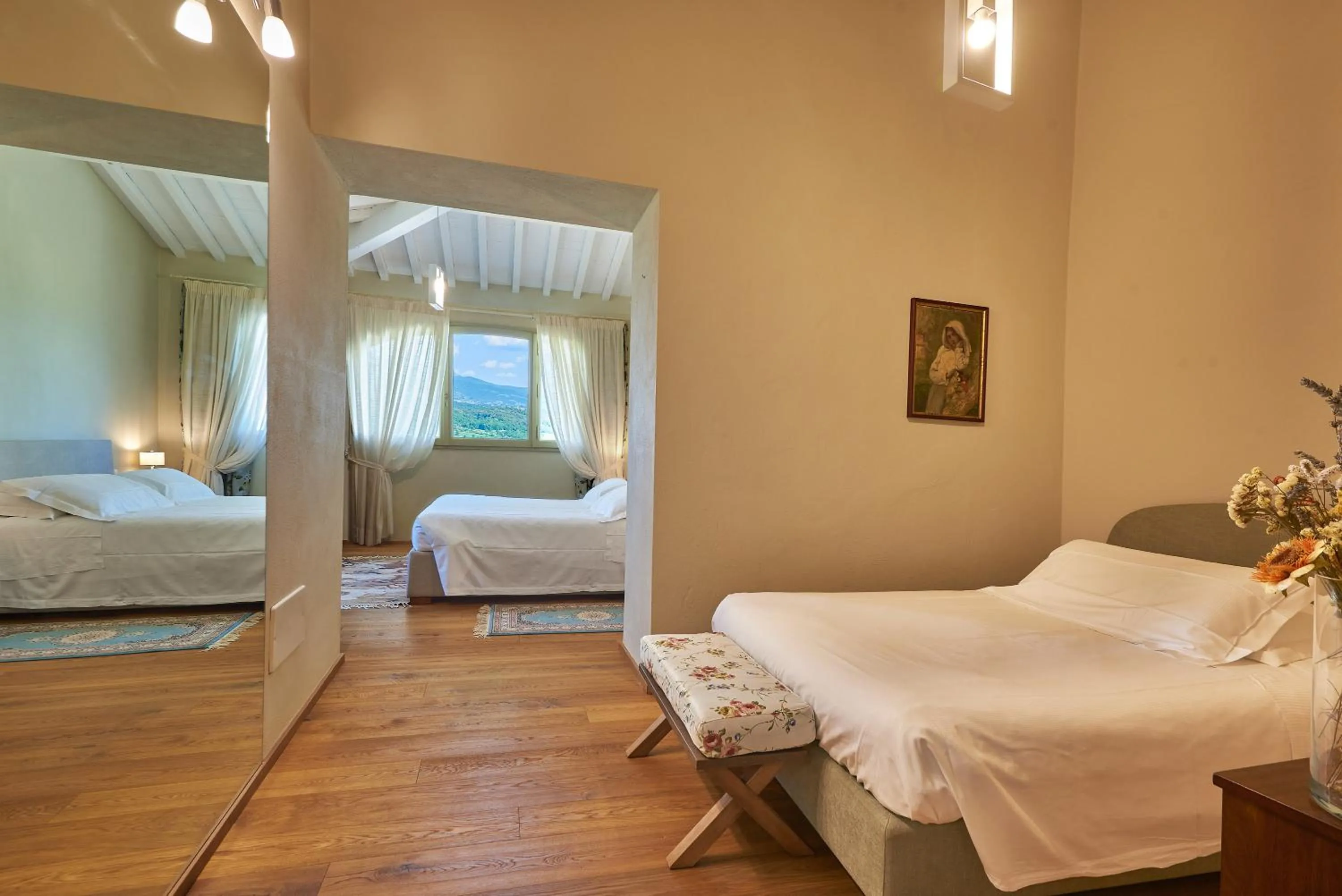 View (from property/room), Bed in Resort 37