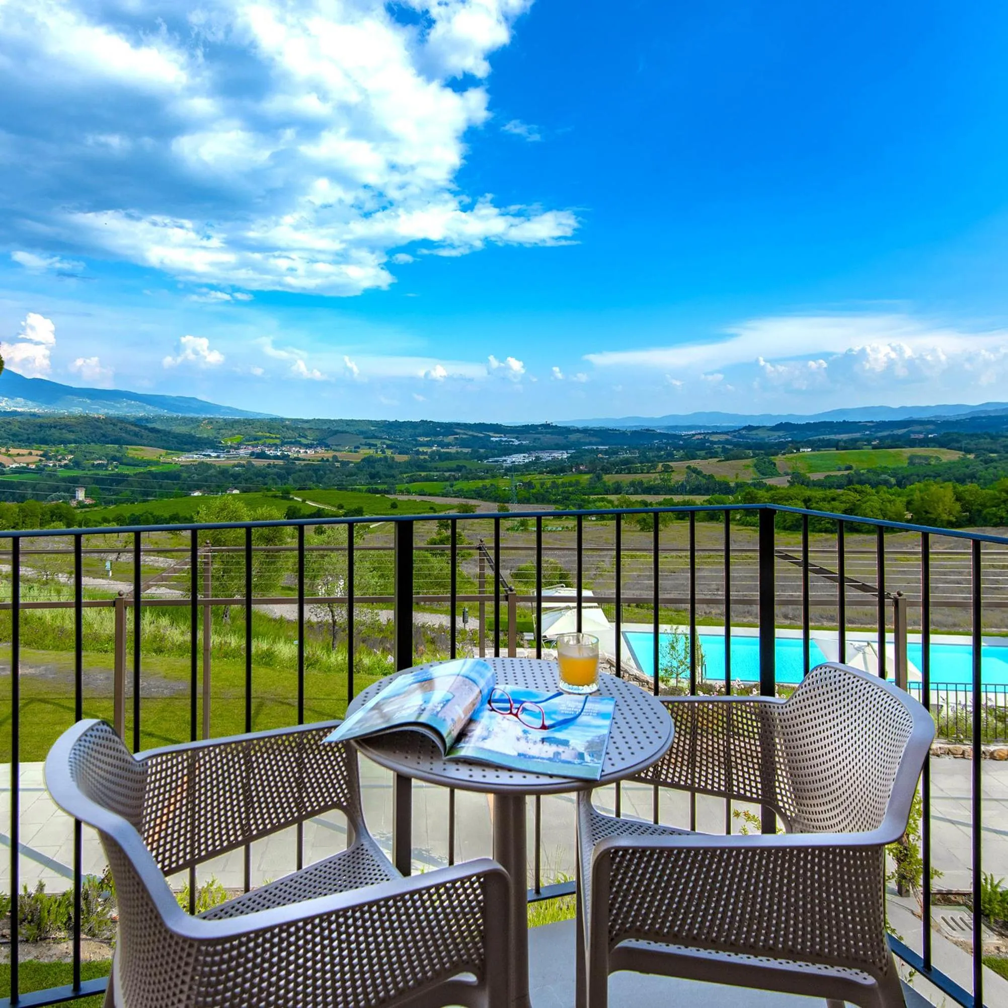 Pool view in Resort 37