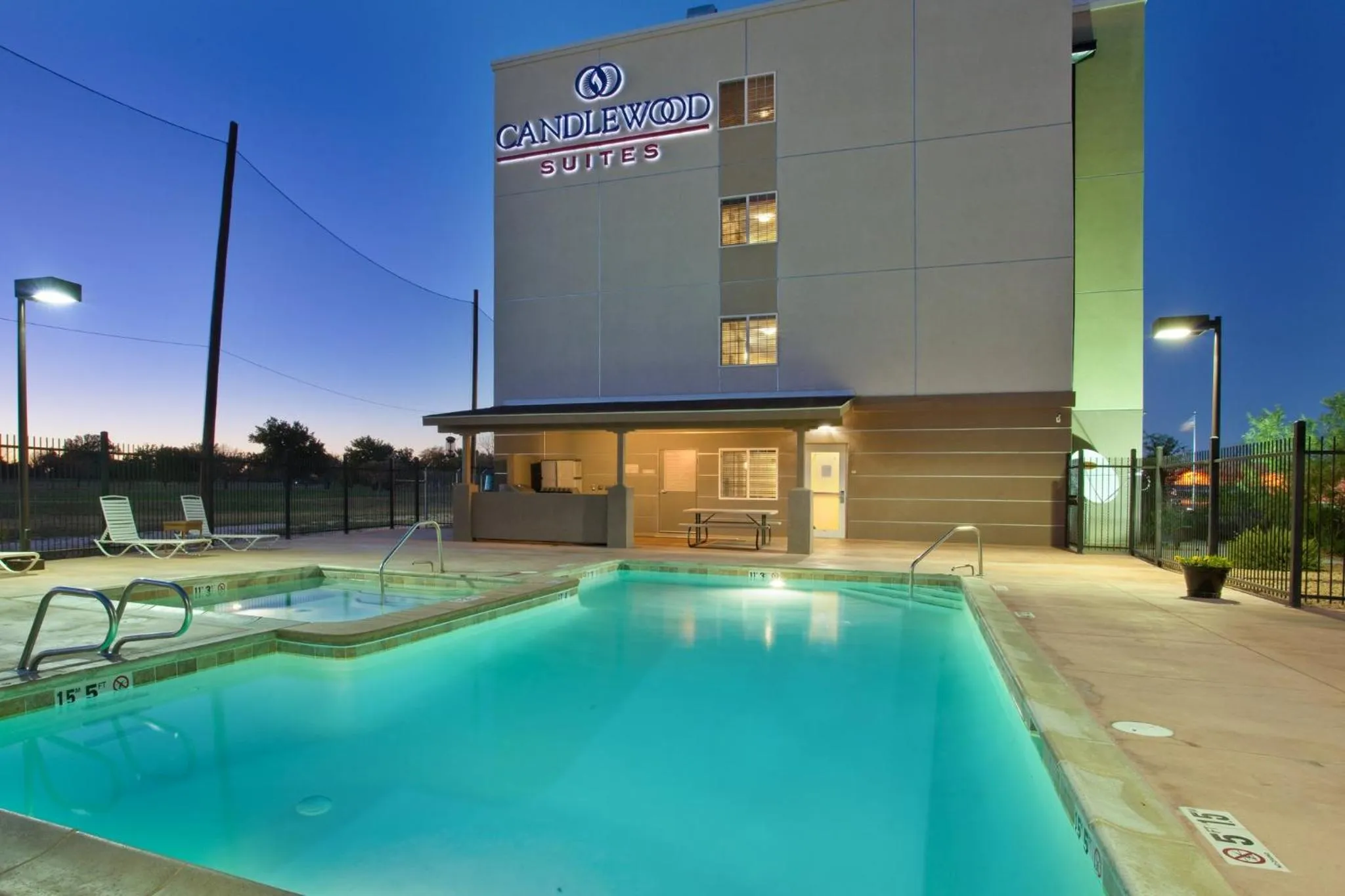 Swimming pool in Candlewood Suites Roswell by IHG