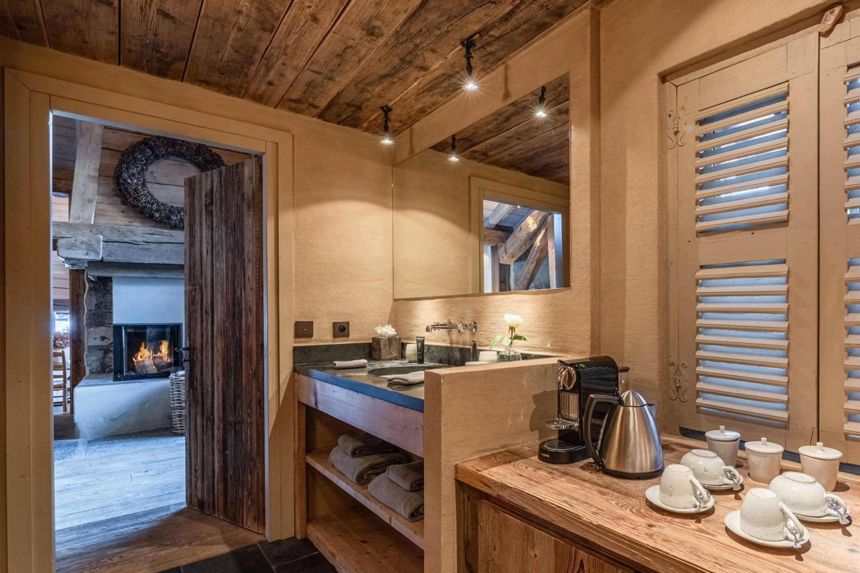 Bathroom in Zannier Le Chalet