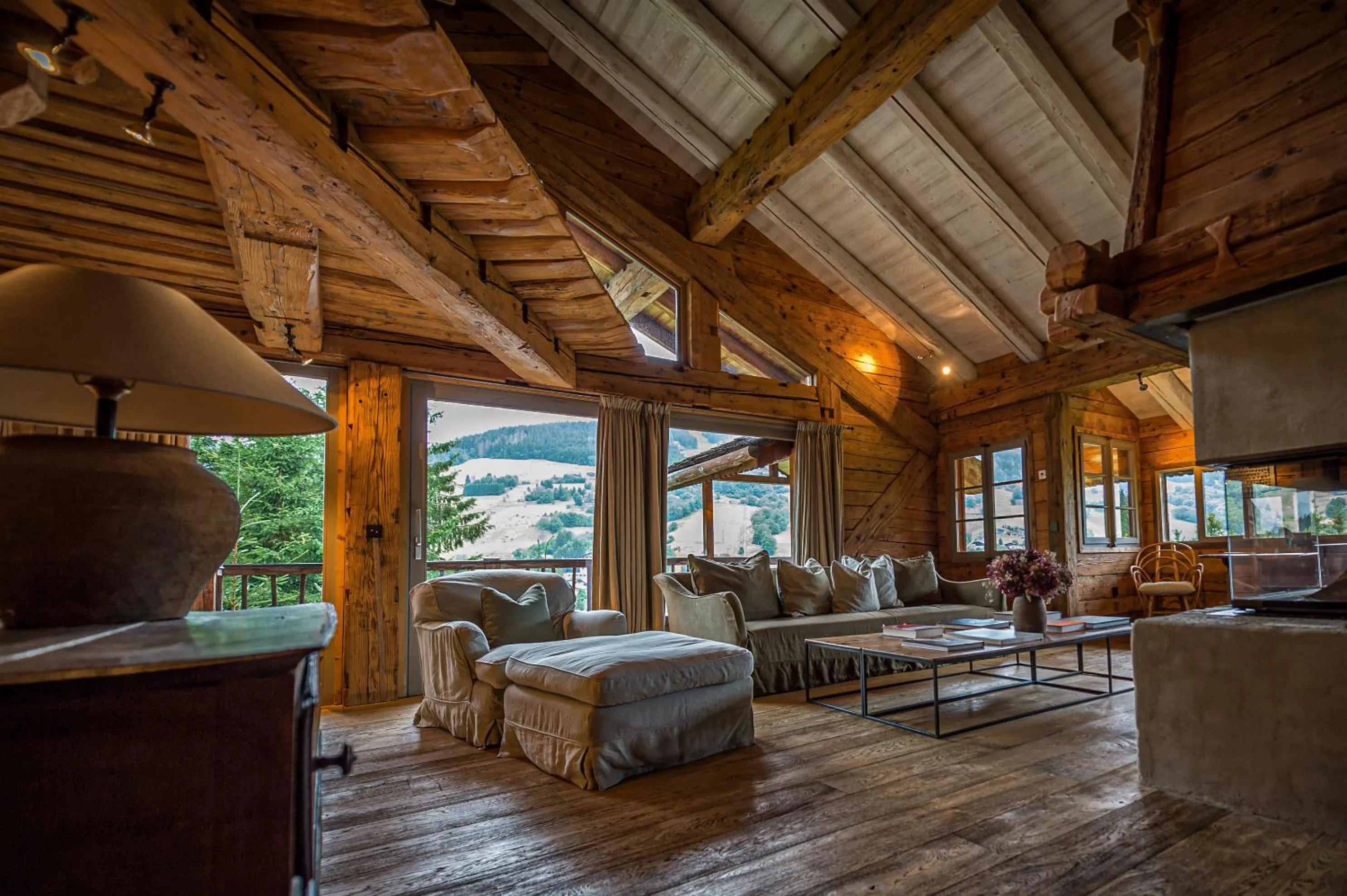 Living room, Bed in Zannier Le Chalet