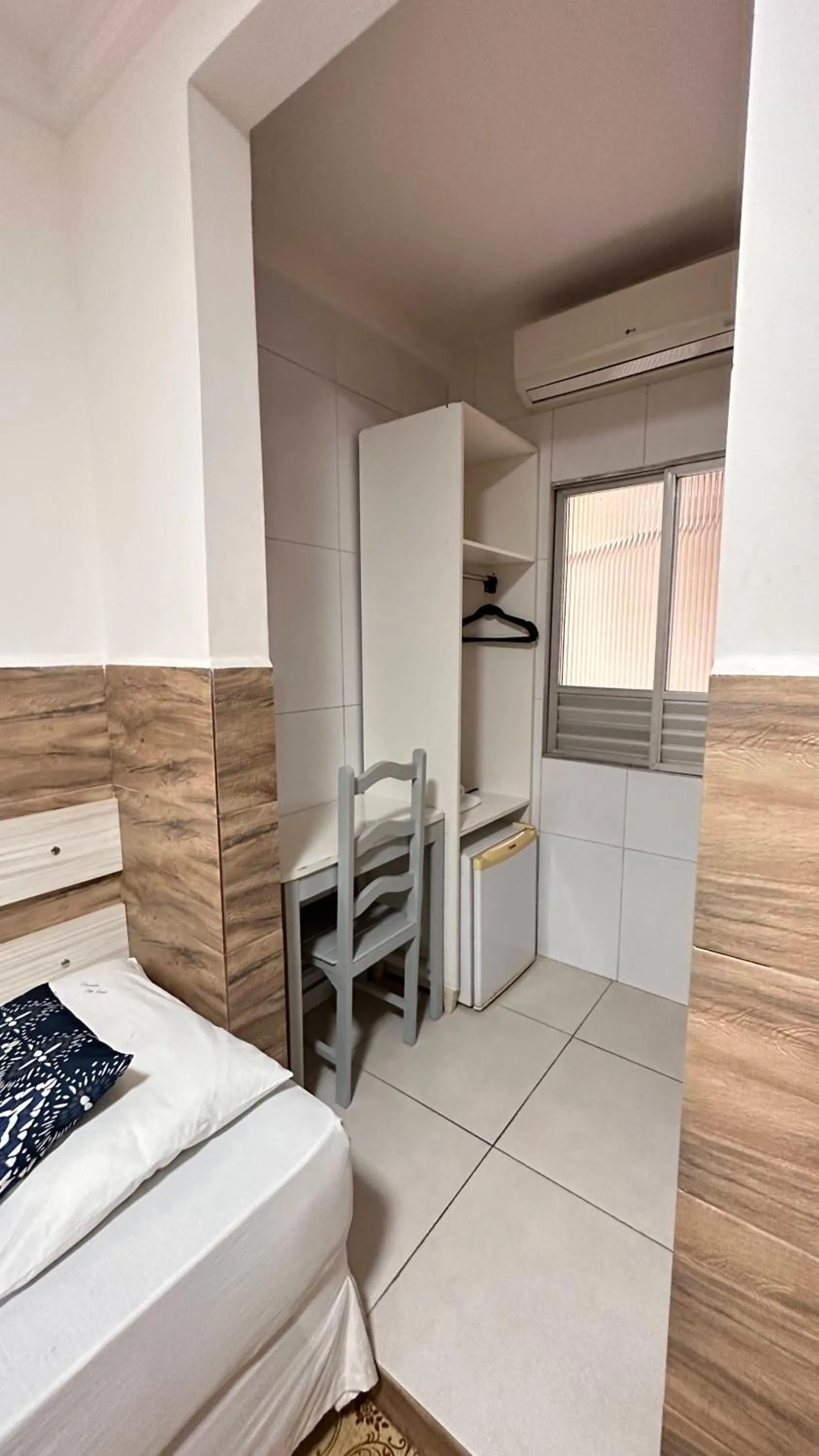 Bed in Pousada São Luiz