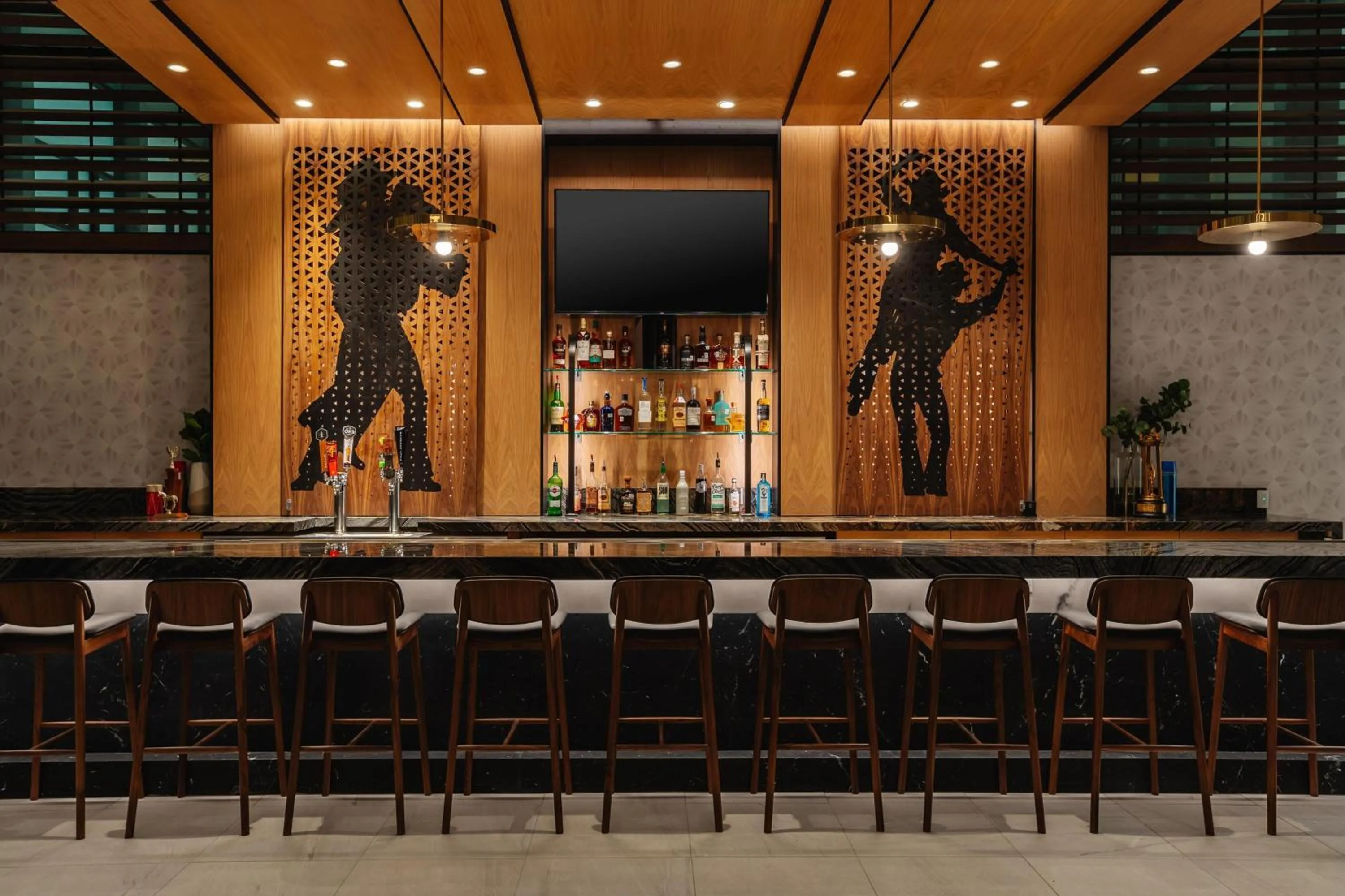 Lounge or bar in The Beeman Hotel