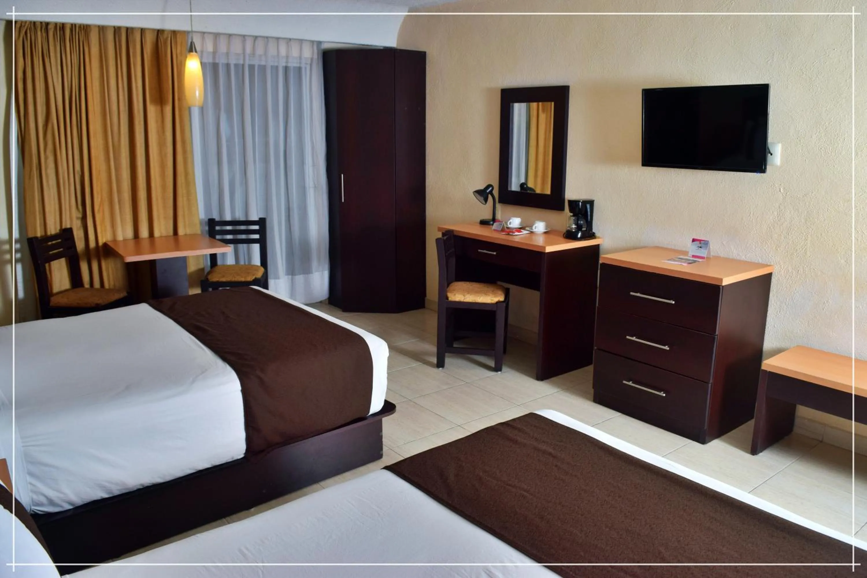 Bed in Hotel Real de Minas Tradicional