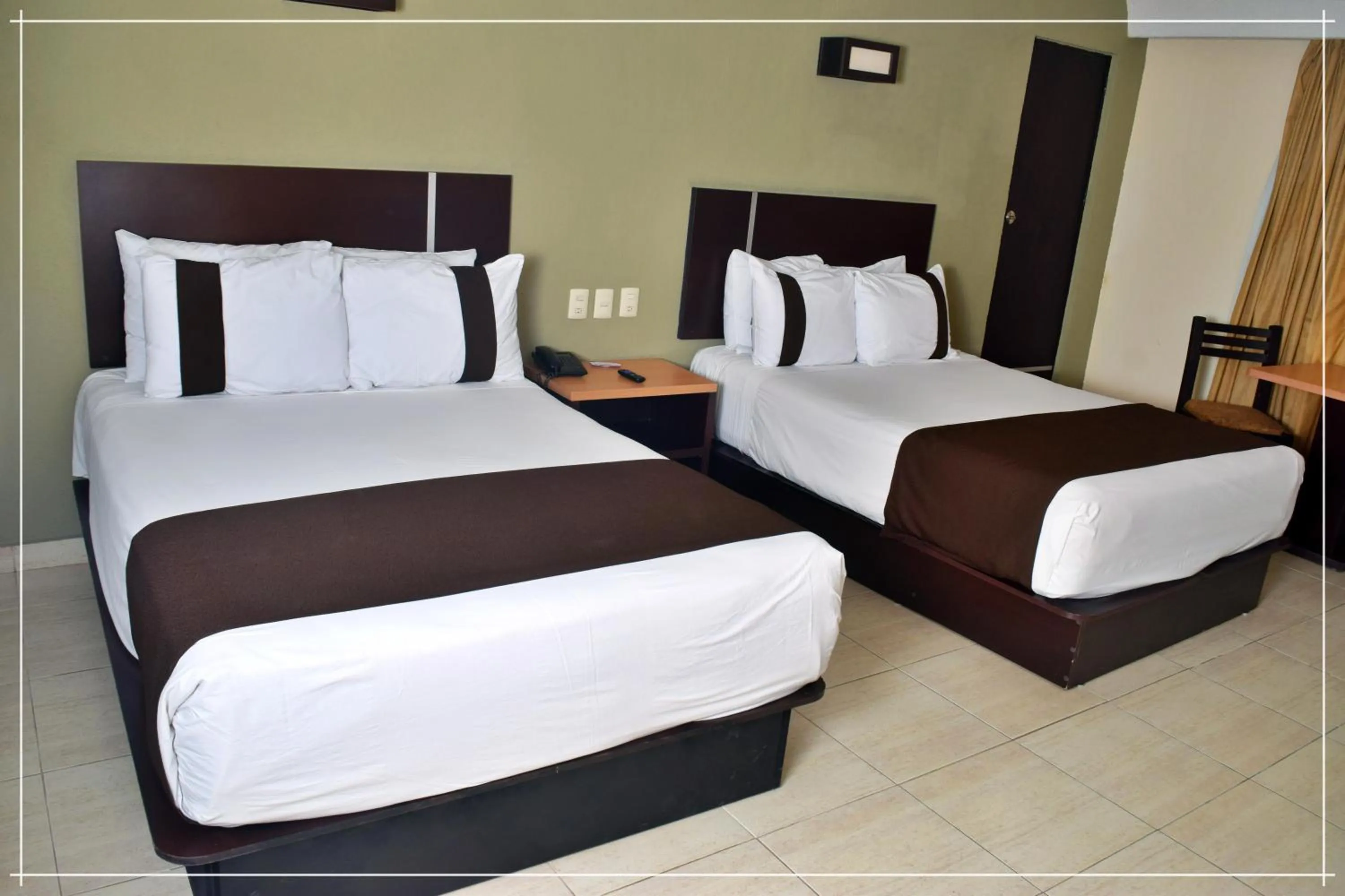 Bed in Hotel Real de Minas Tradicional