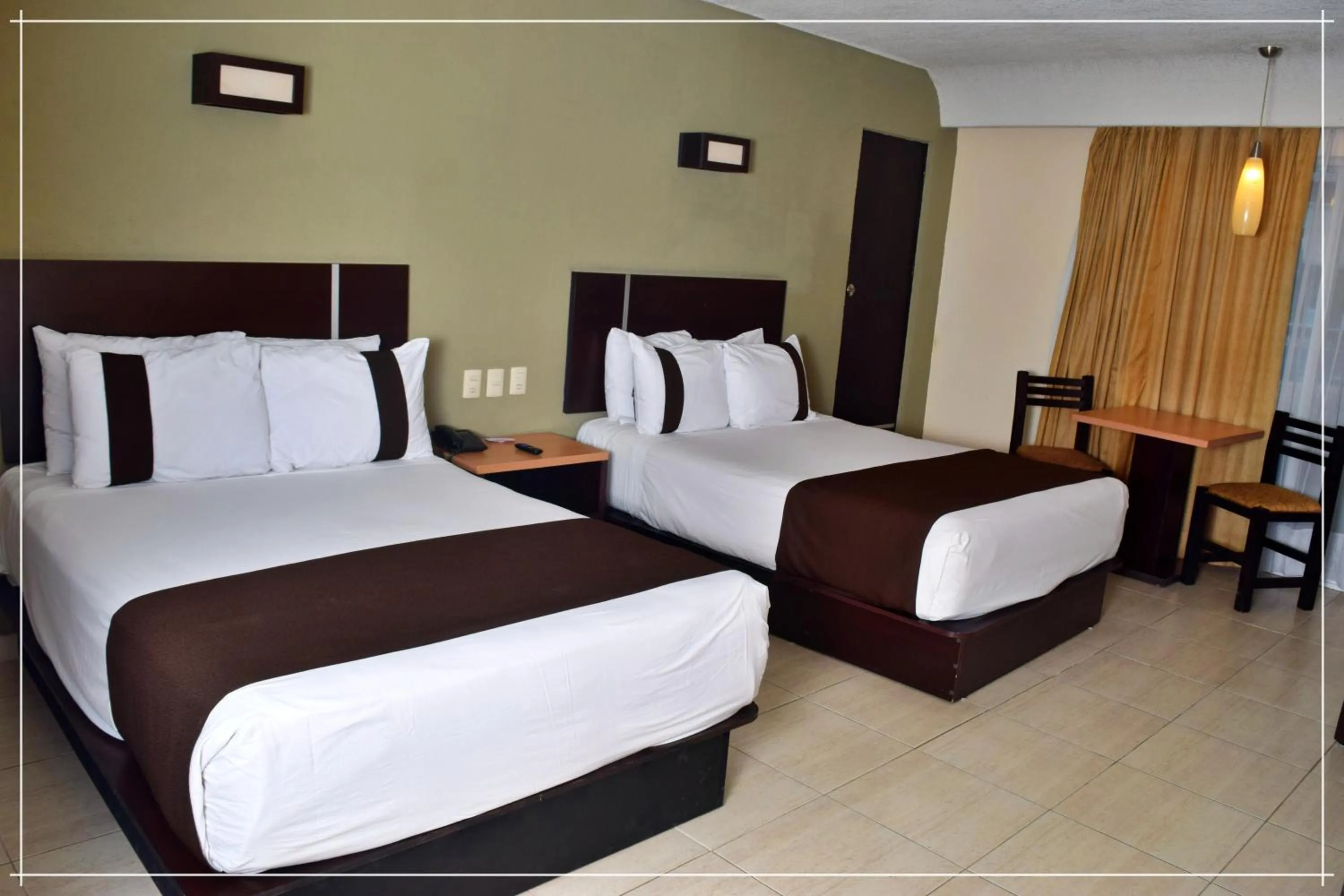 Bed in Hotel Real de Minas Tradicional