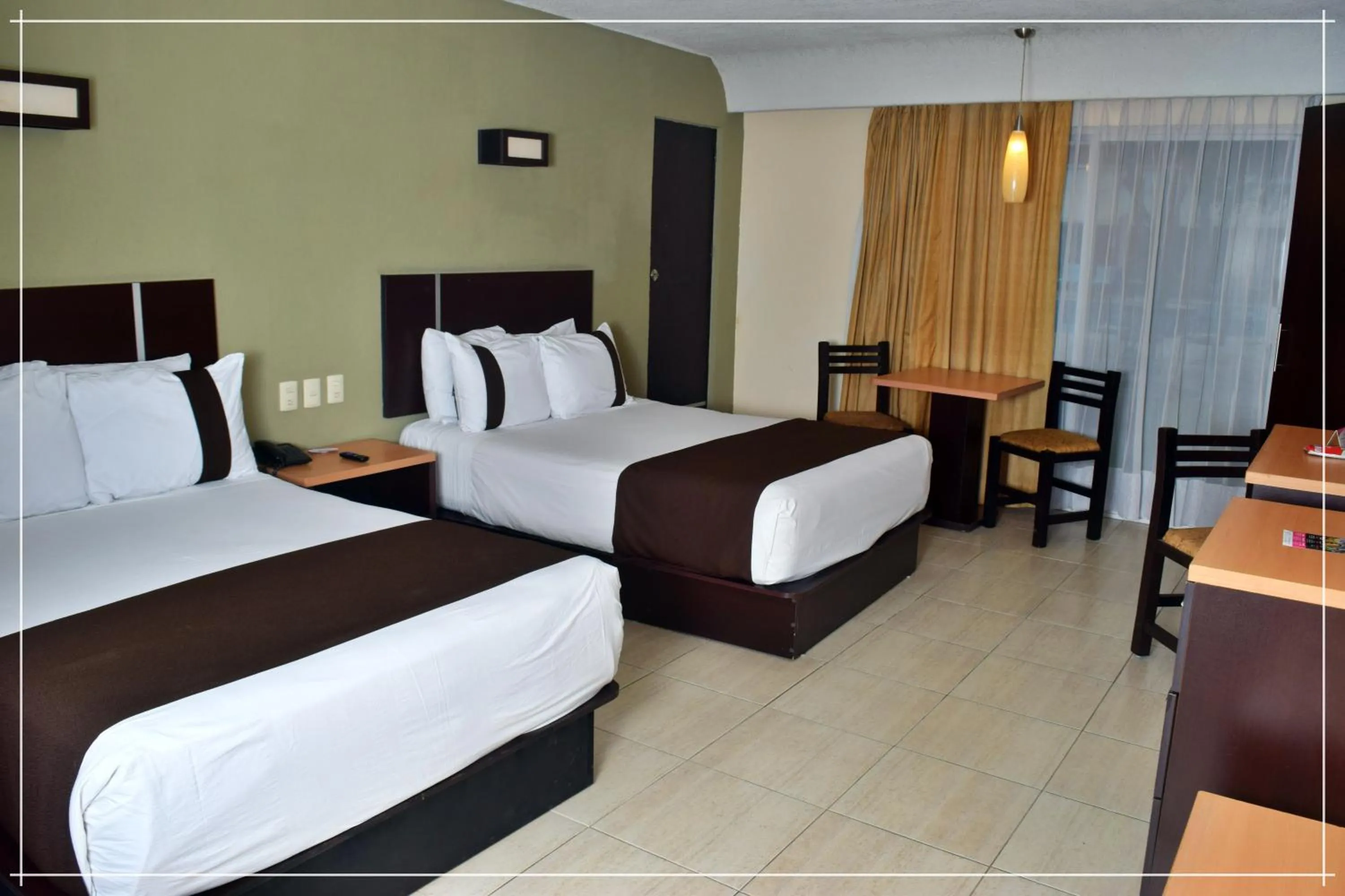 Bed in Hotel Real de Minas Tradicional