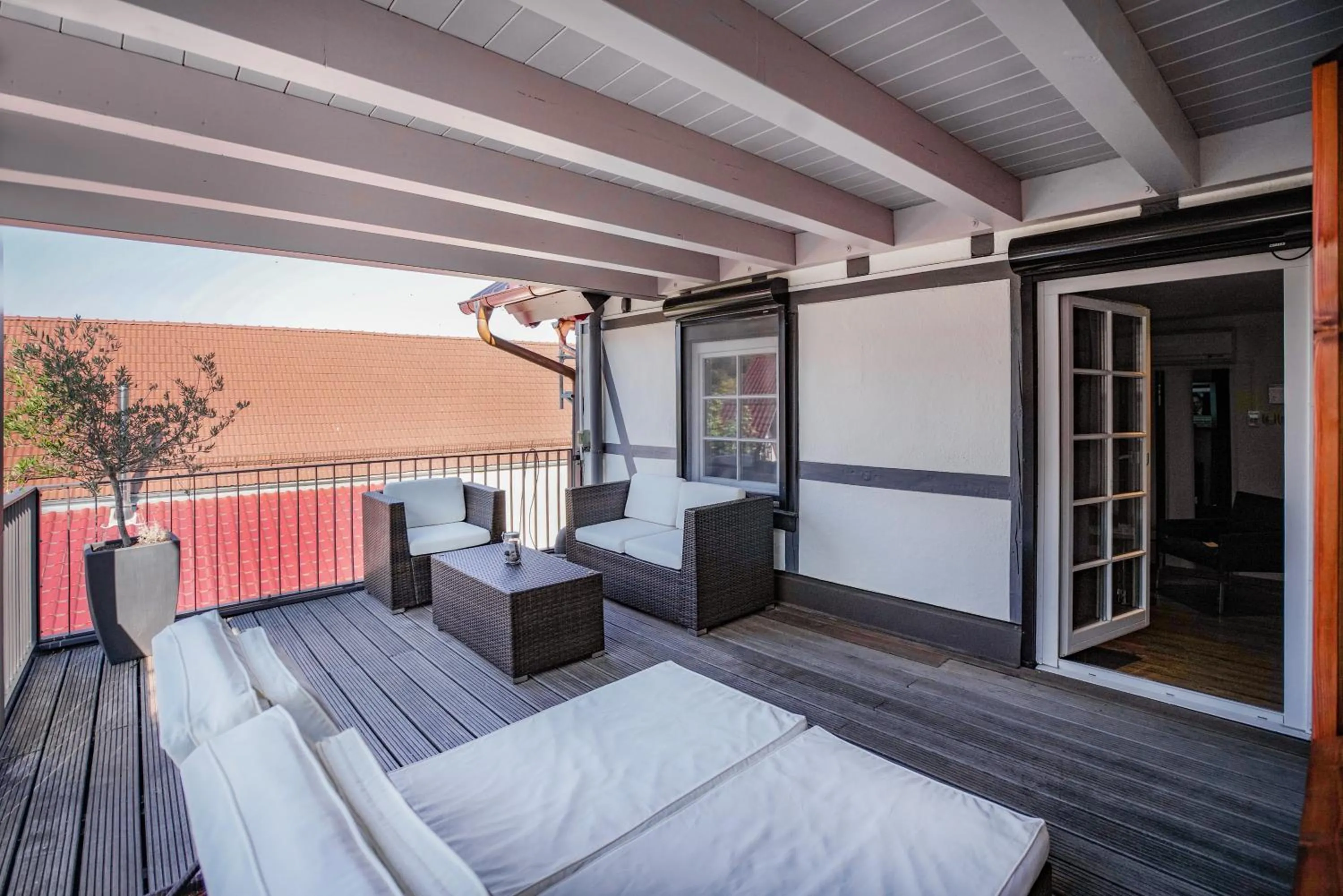 Balcony/Terrace in Hotel Restaurant Der Engel, Sasbachwalden