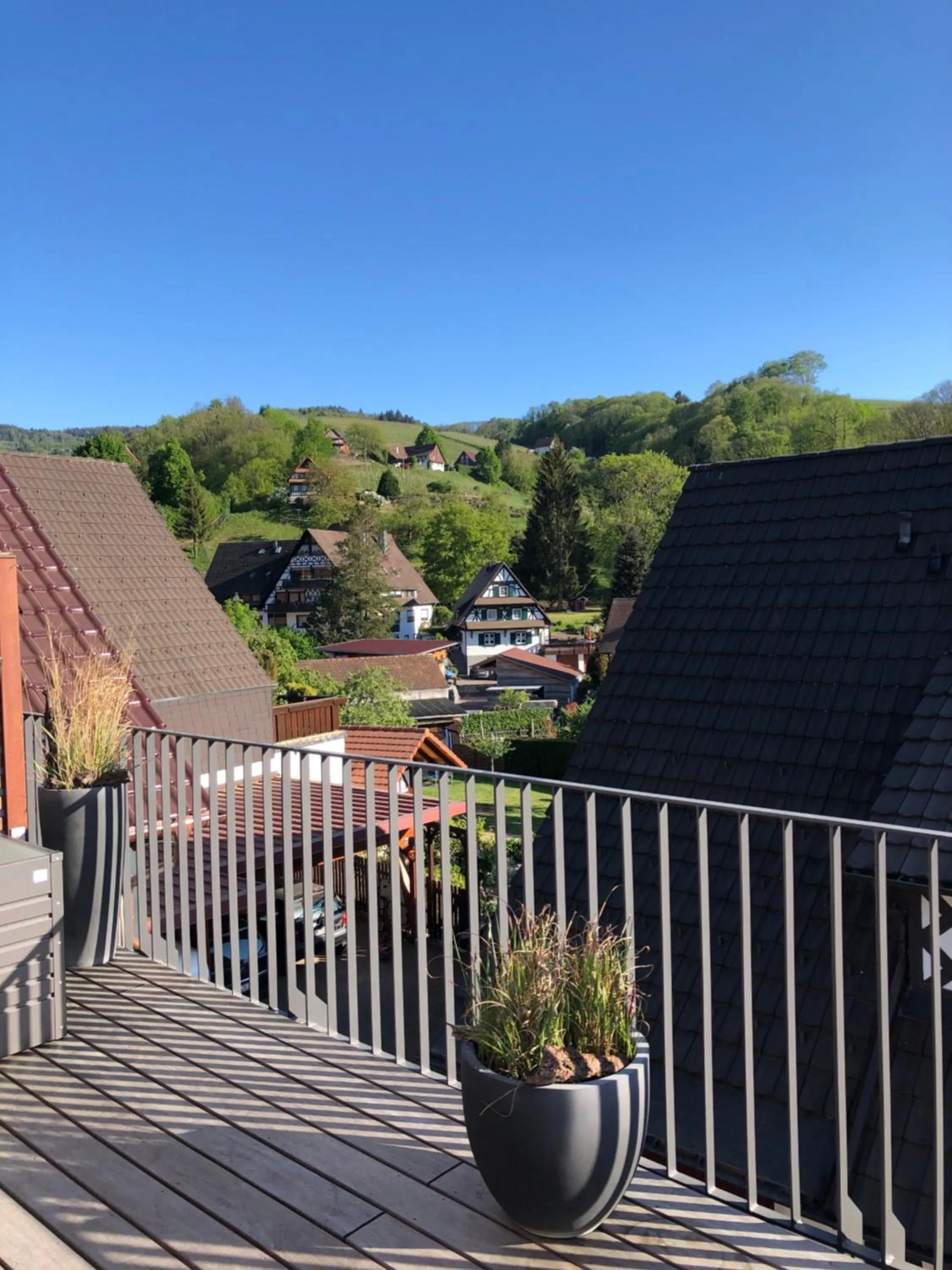 Balcony/Terrace in Hotel Restaurant Der Engel, Sasbachwalden