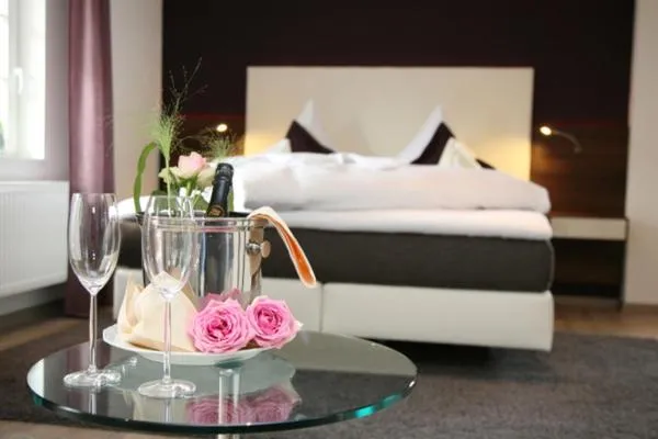 Bed in Hotel Restaurant Der Engel, Sasbachwalden