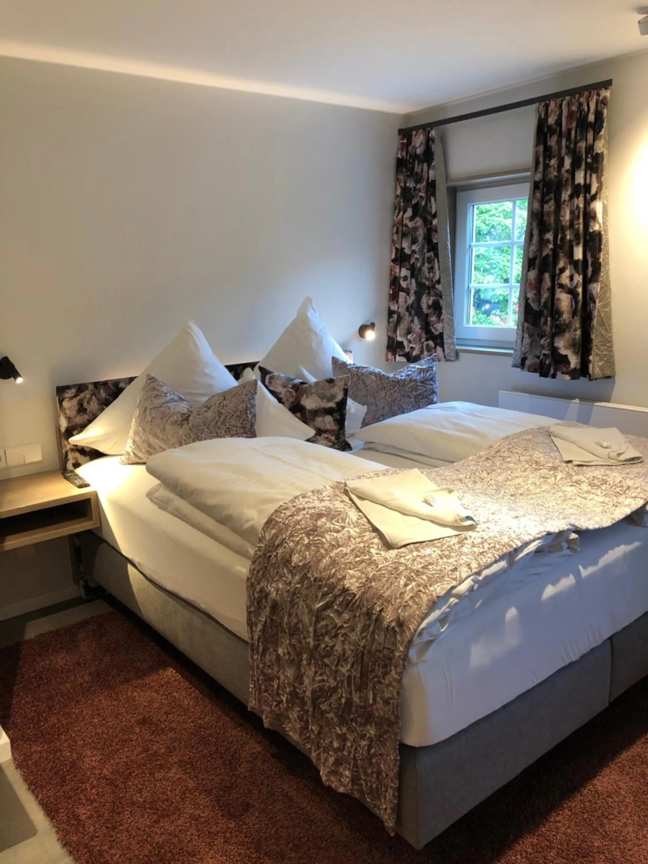 Bed in Hotel Restaurant Der Engel, Sasbachwalden