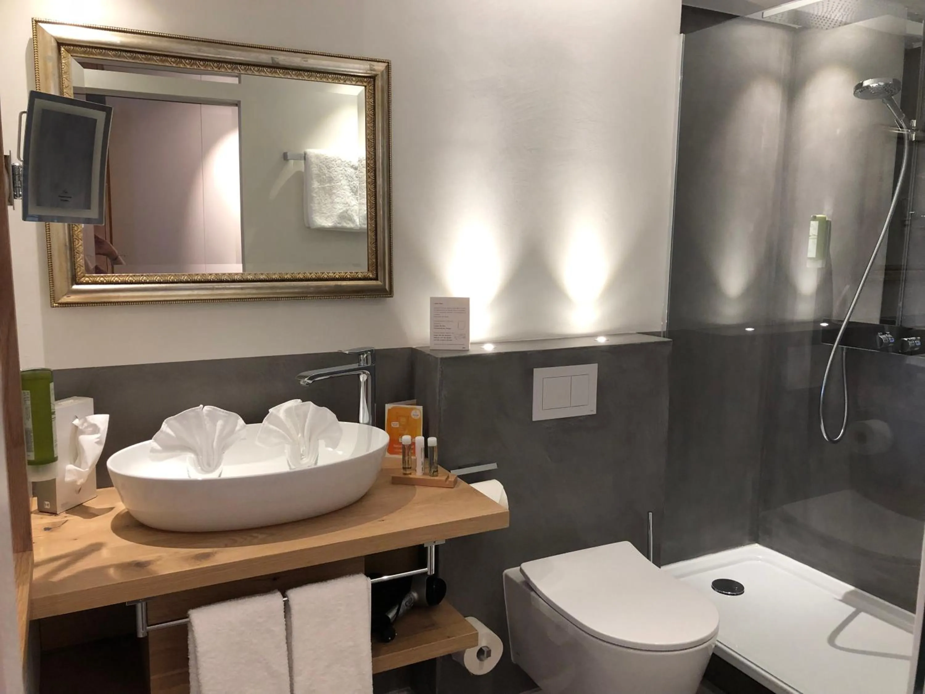 Shower in Hotel Restaurant Der Engel, Sasbachwalden