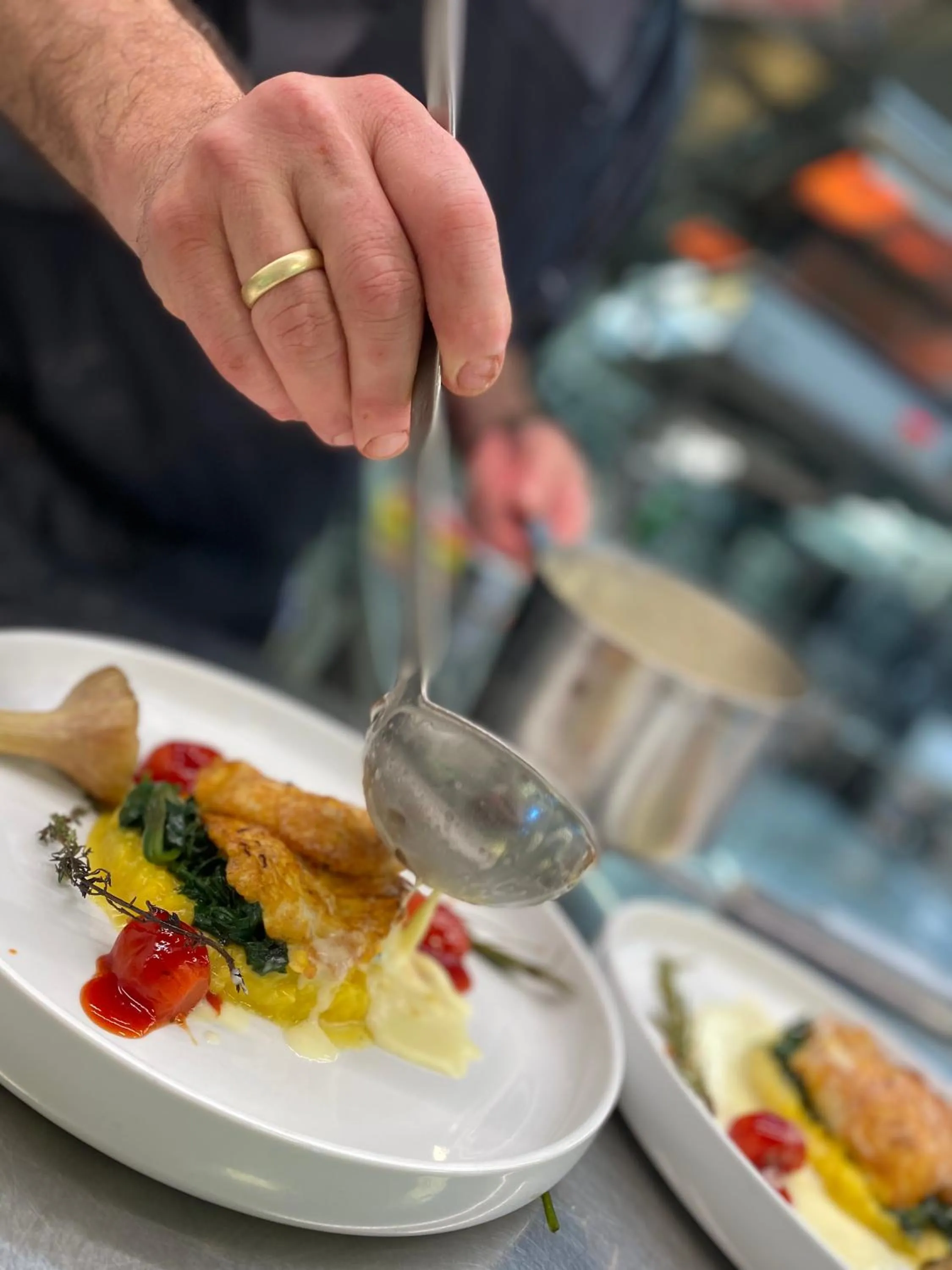 Food and drinks in Hotel Restaurant Der Engel, Sasbachwalden