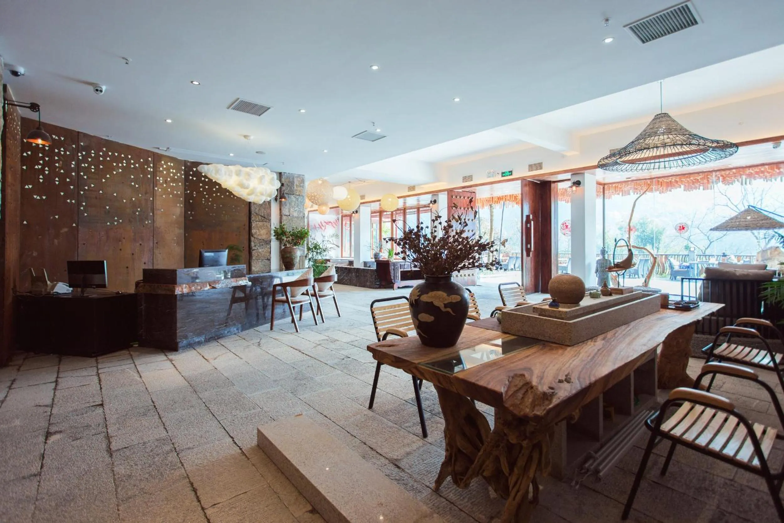 Lobby or reception in Li River Resort