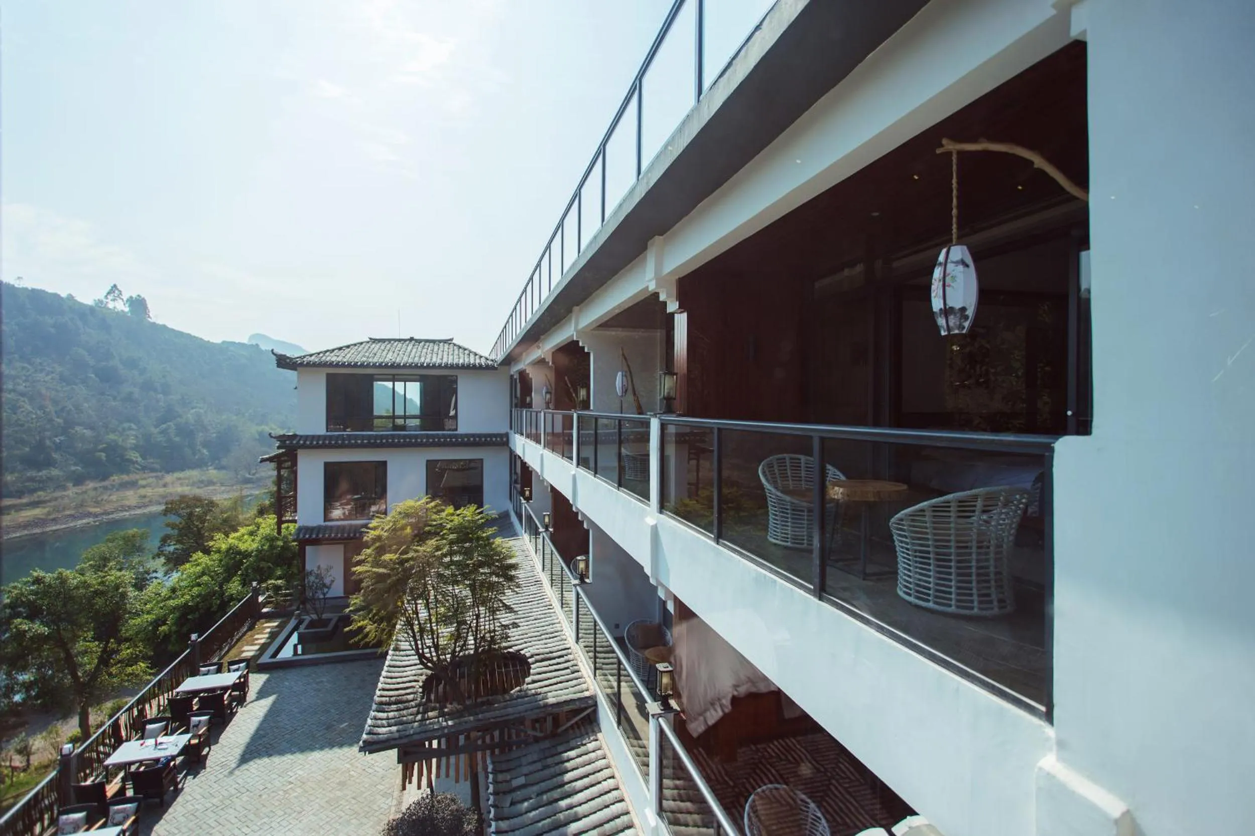 Facade/entrance in Li River Resort