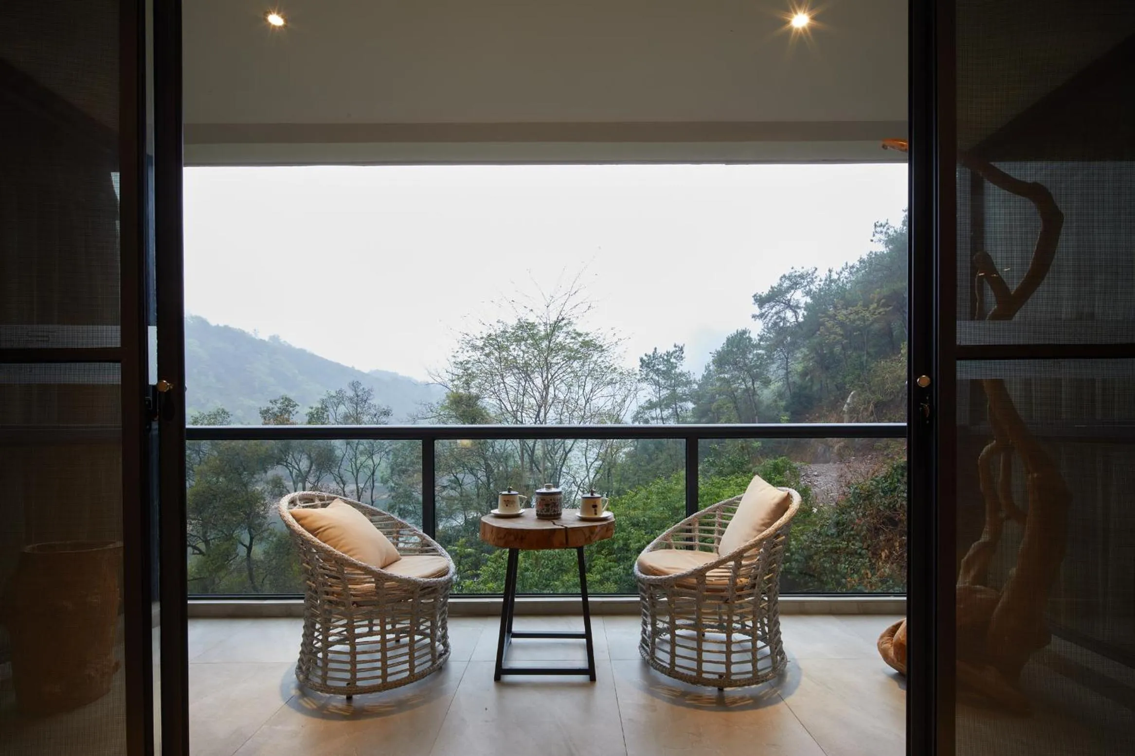 Balcony/Terrace in Li River Resort