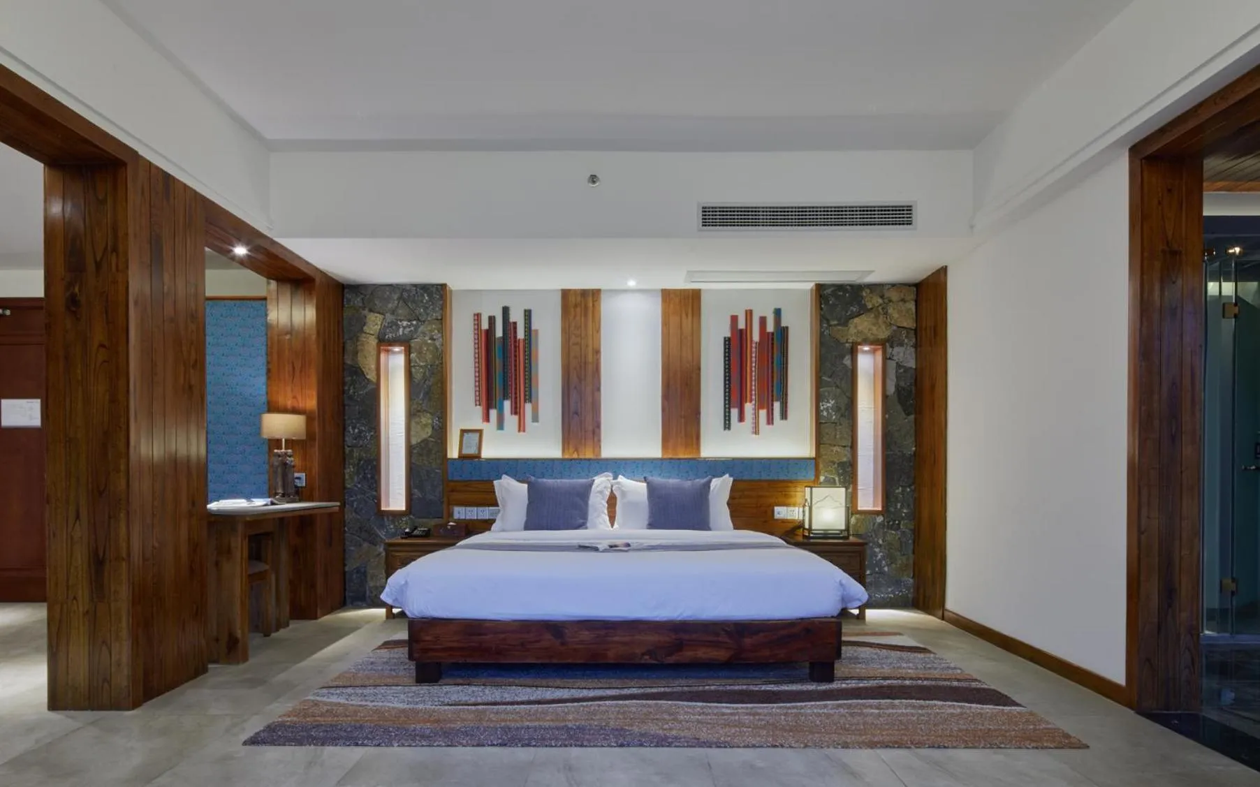 Bedroom, Bed in Li River Resort