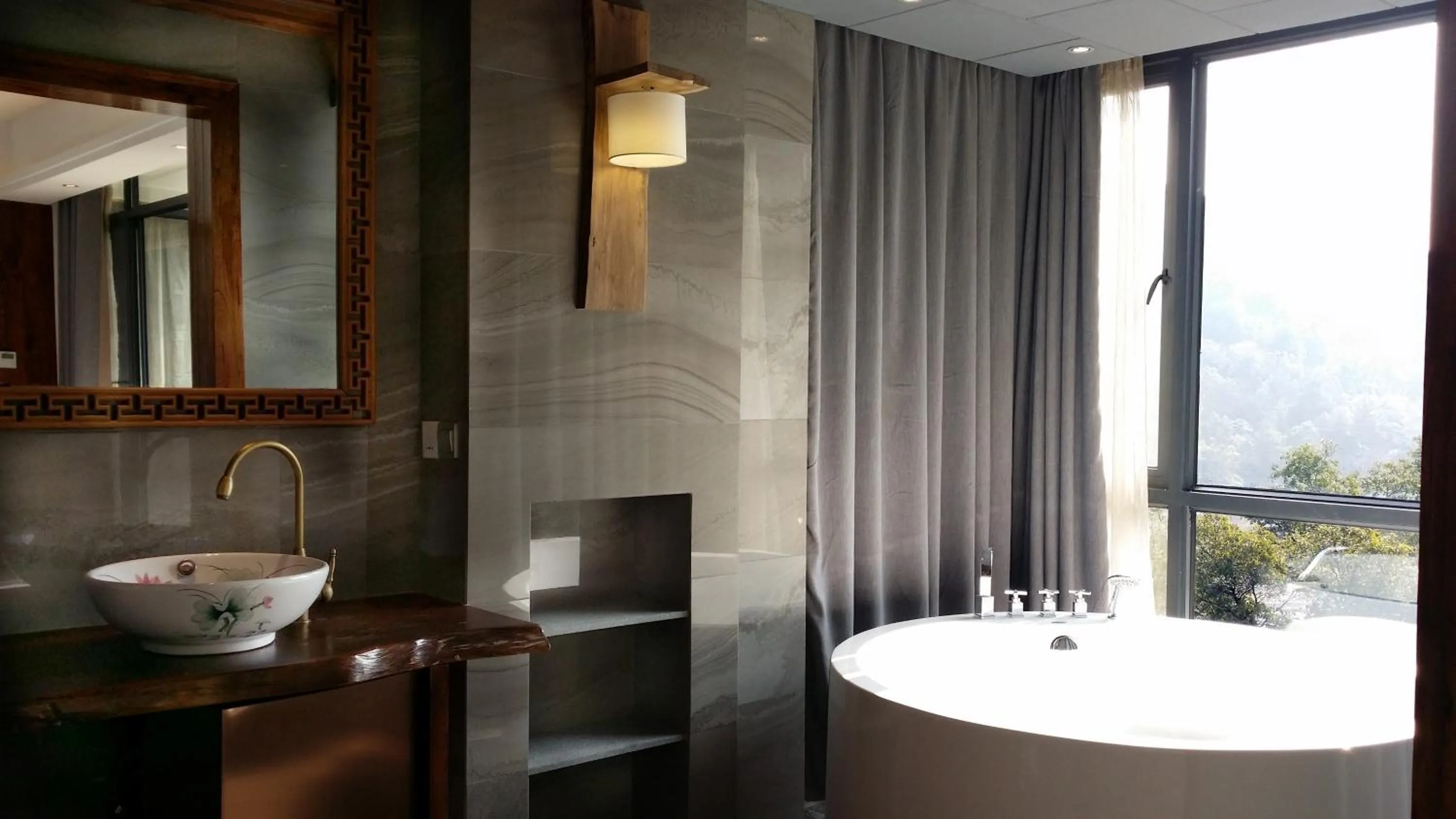 Bathroom in Li River Resort