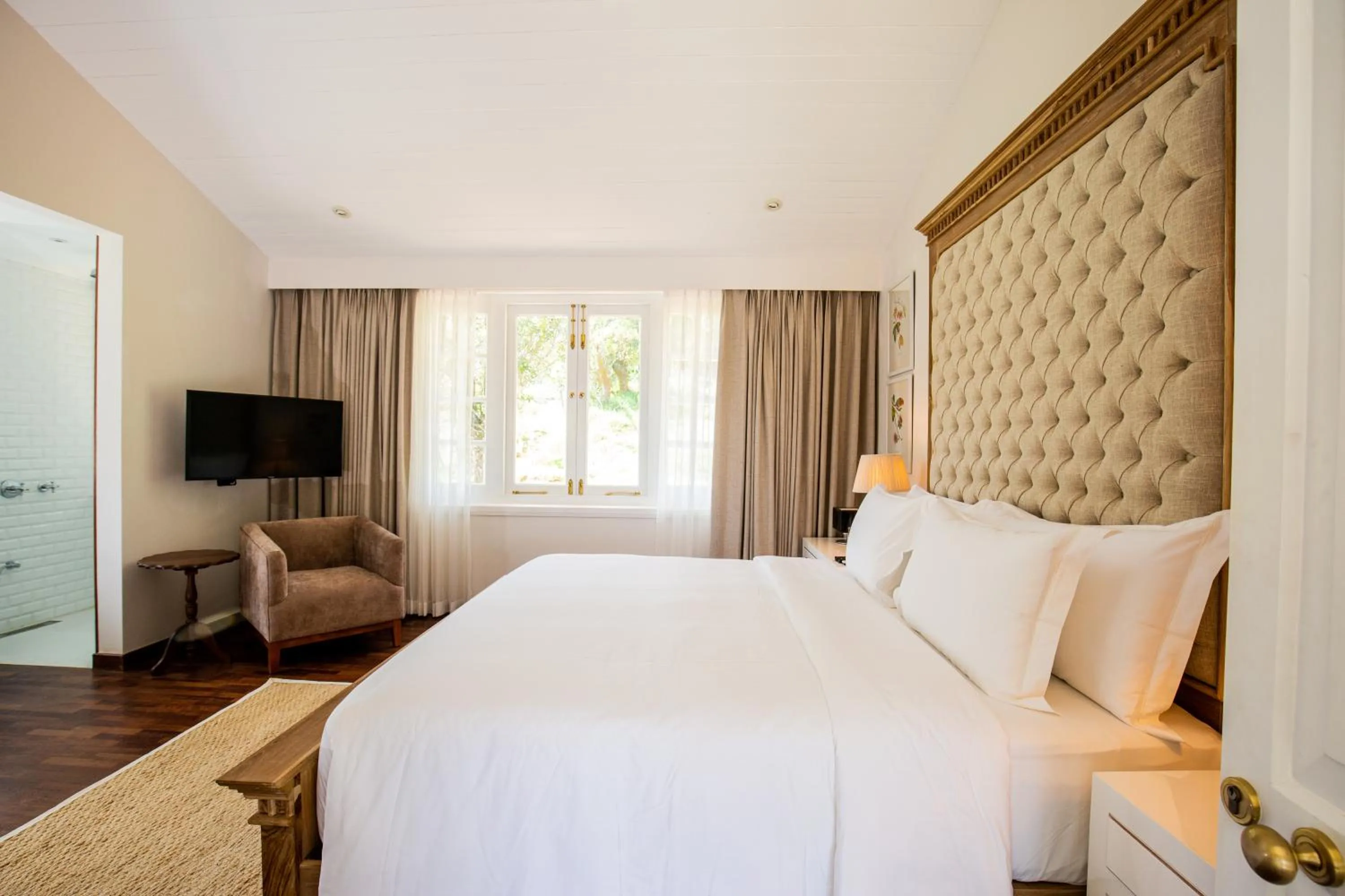 View (from property/room), Bed in W15 Hanthana Estate Kandy