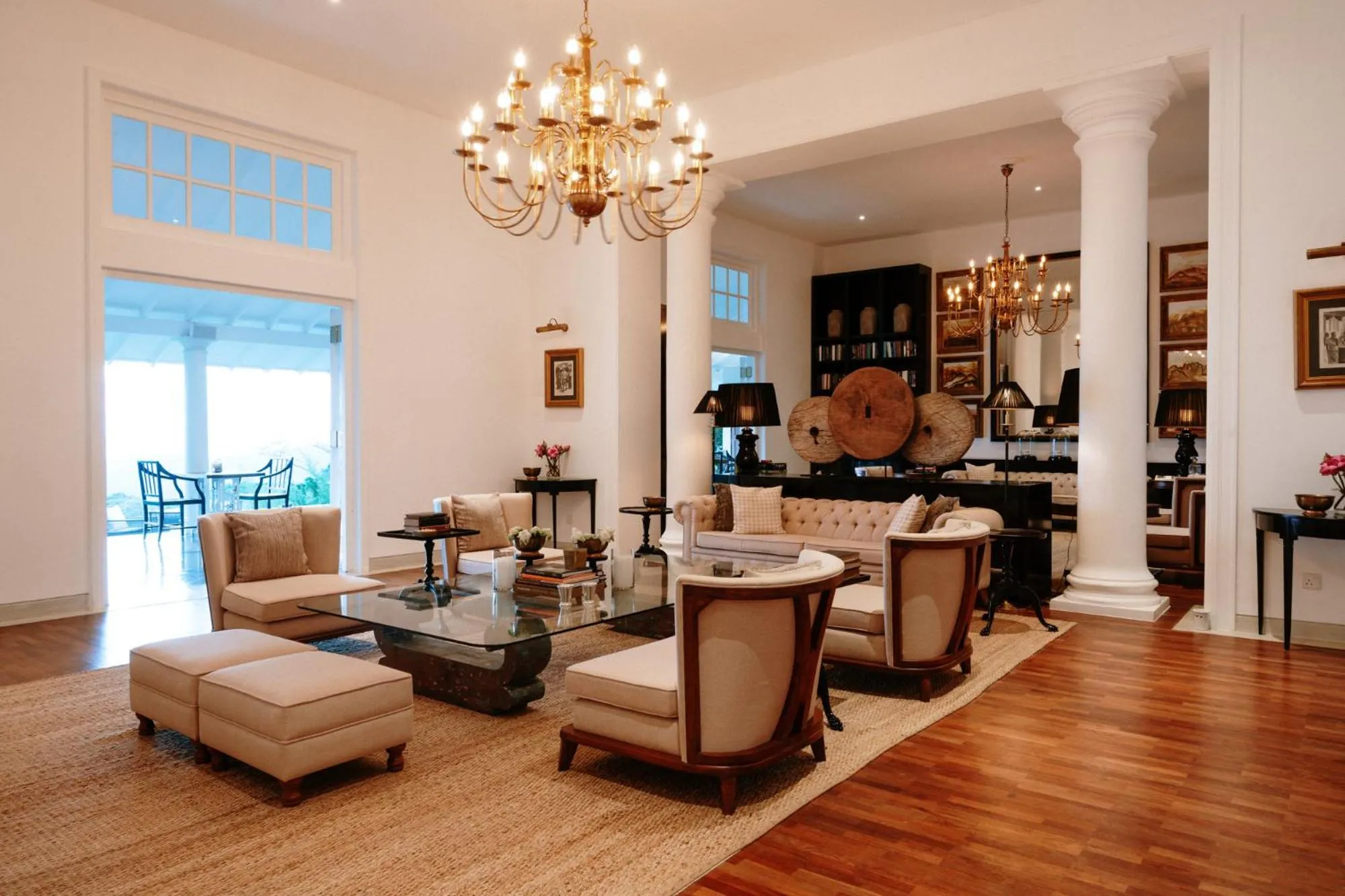 Seating area in W15 Hanthana Estate Kandy