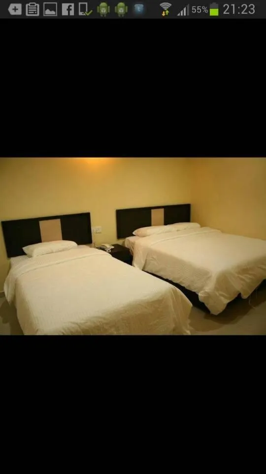 Bed in The Fern Lodge Hotel