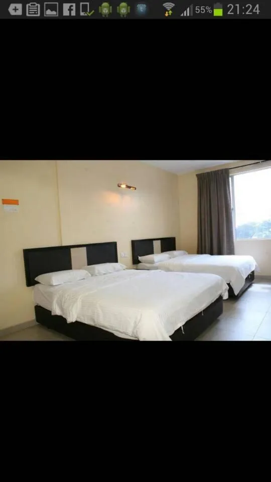 Bed in The Fern Lodge Hotel