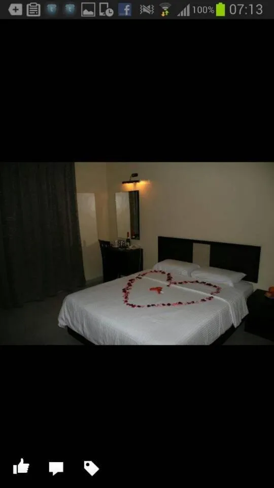 Bed in The Fern Lodge Hotel