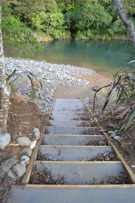 Natural landscape in Te Mata Lodge