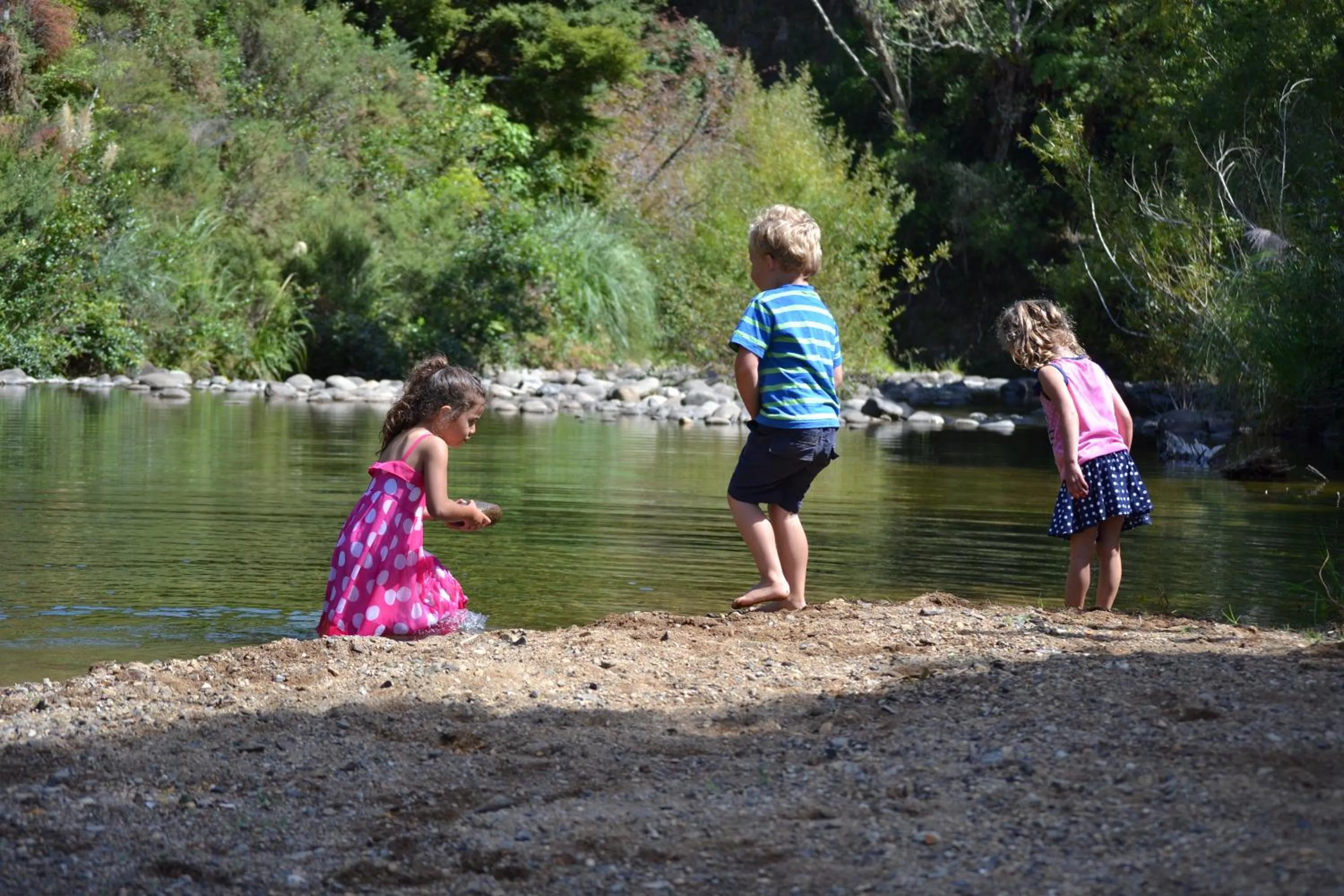 young children in Te Mata Lodge