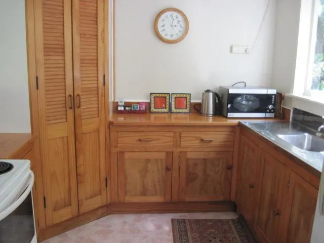 Kitchen or kitchenette in Te Mata Lodge
