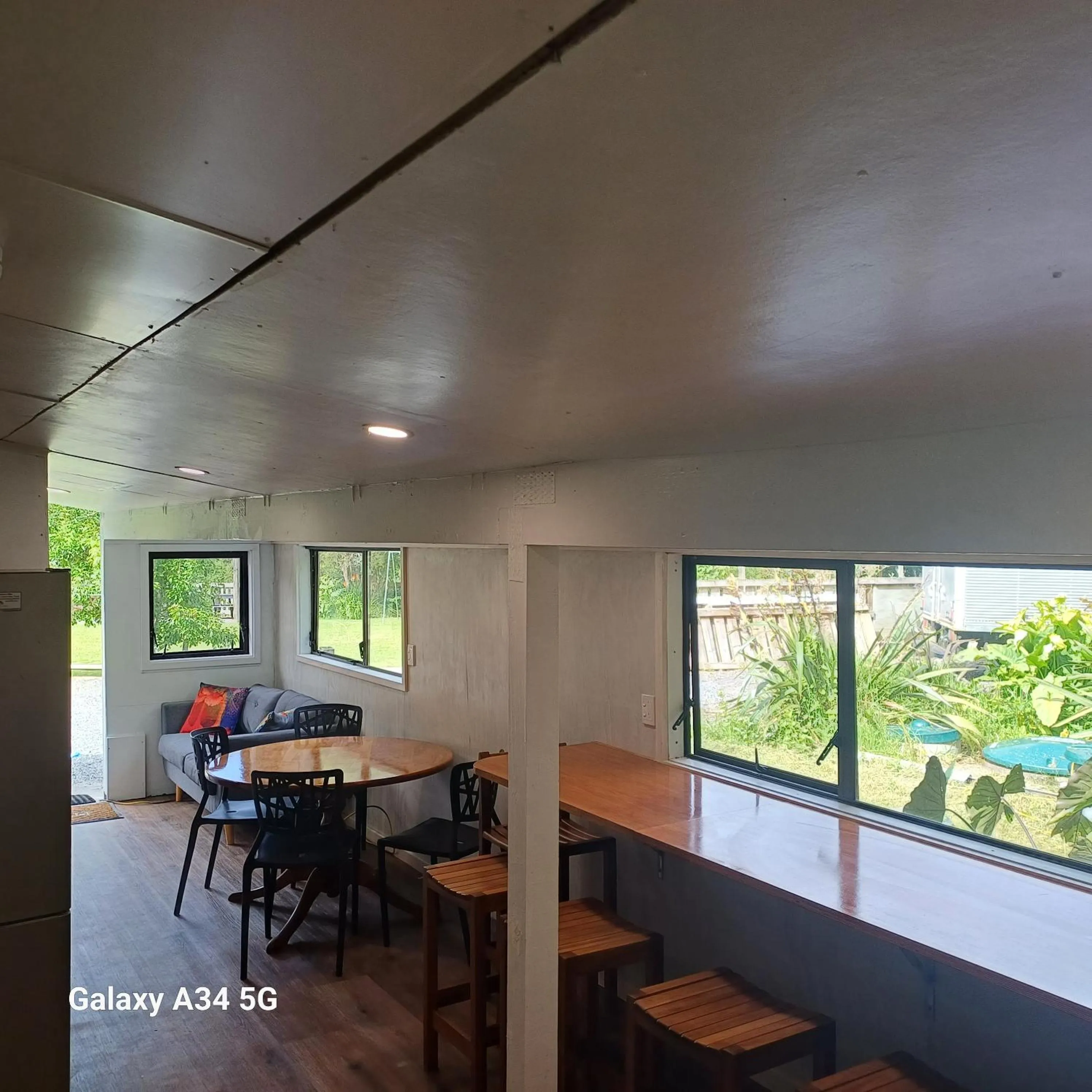 Dining area in Te Mata Lodge