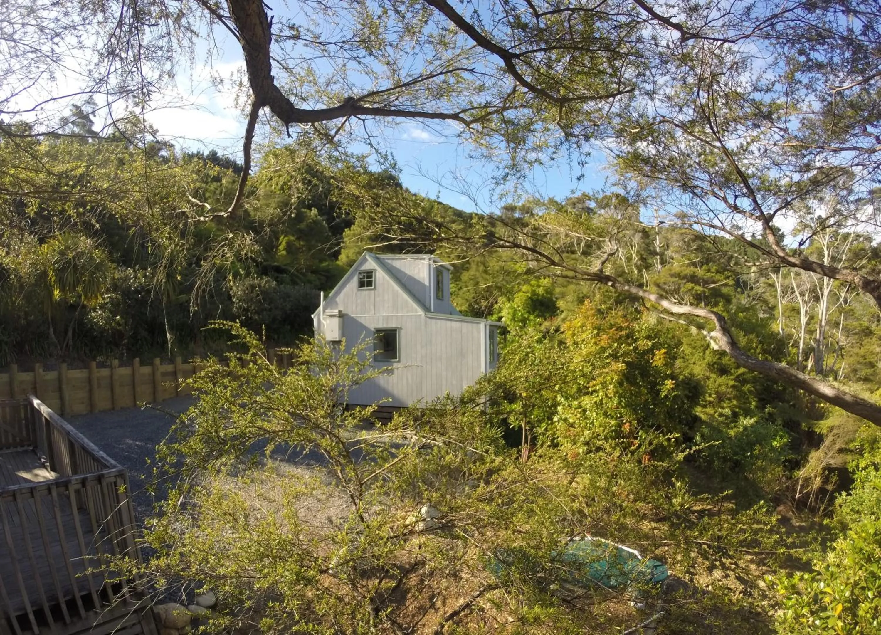 Garden in Te Mata Lodge