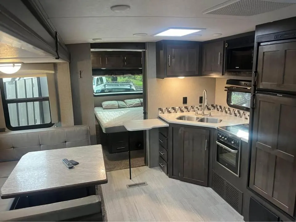 kitchen in Te Mata Lodge